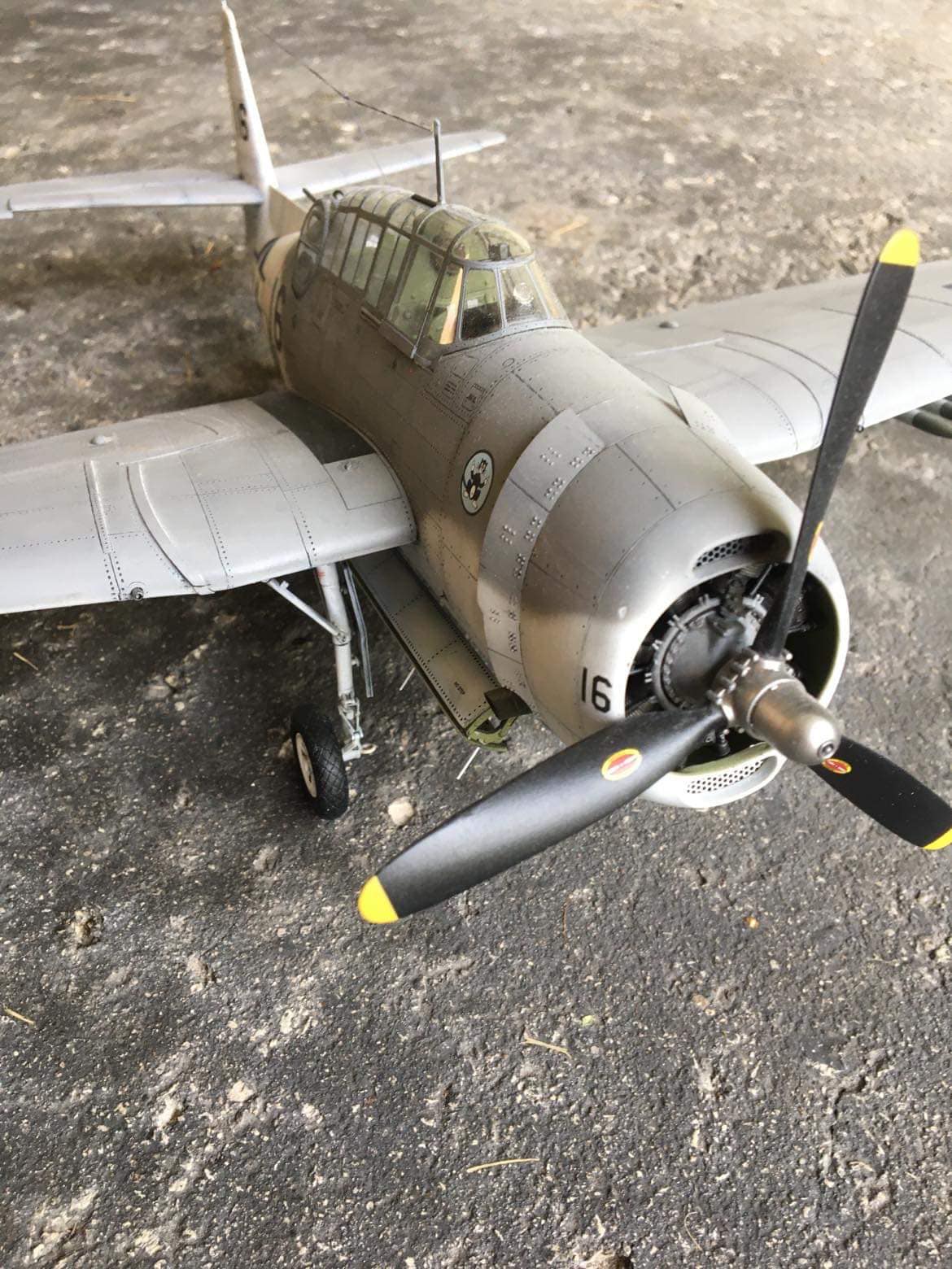 Trumpeter 1/32 TBF-C AVENGER finally finished! I hope you like it 🤞