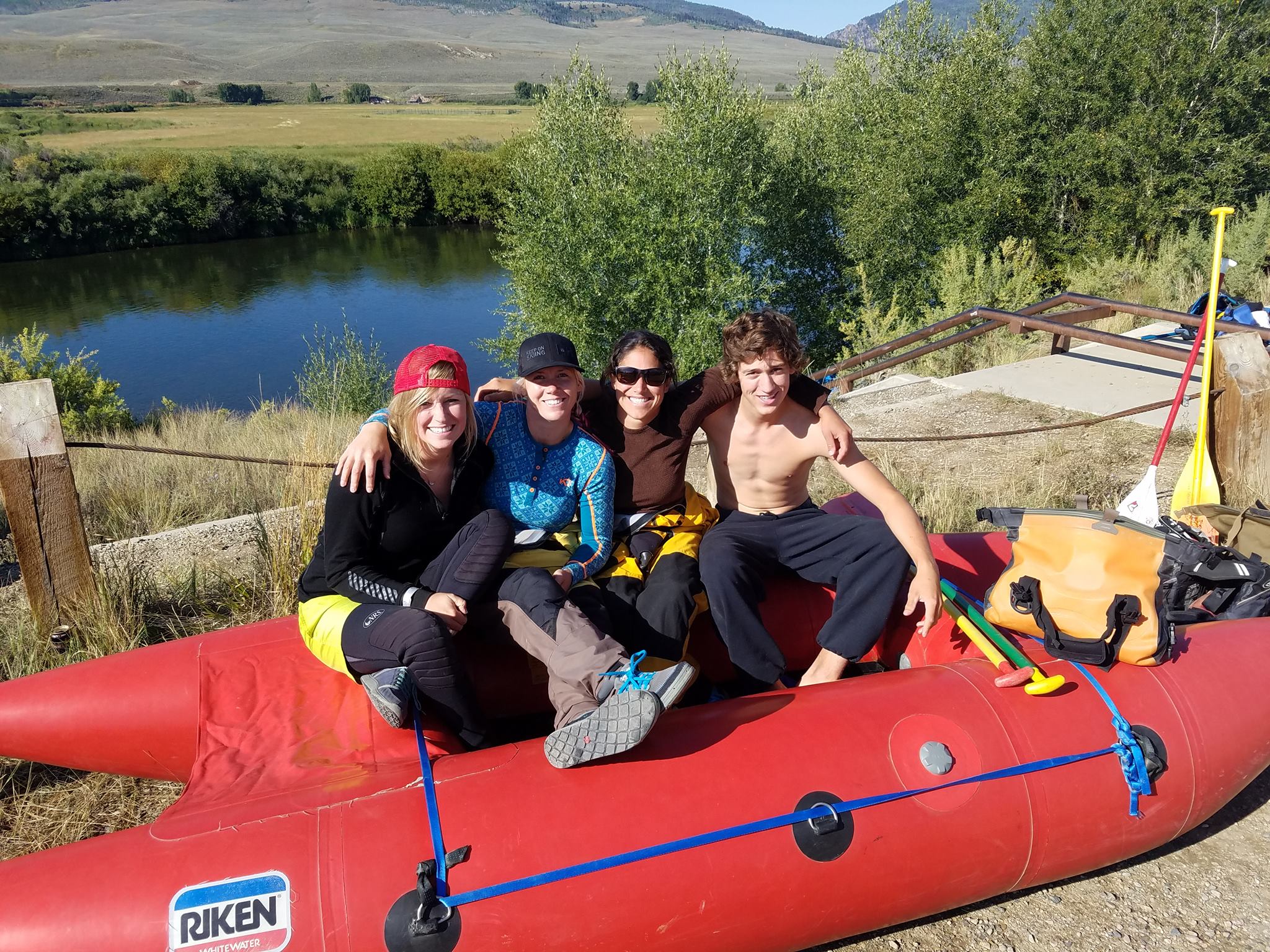 Gore Range Girls Rafting Team