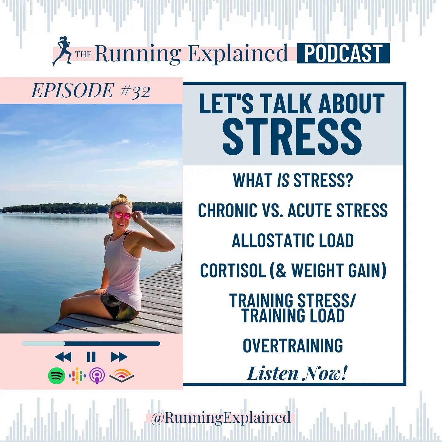 What IS stress? New podcast episode... - Running Explained