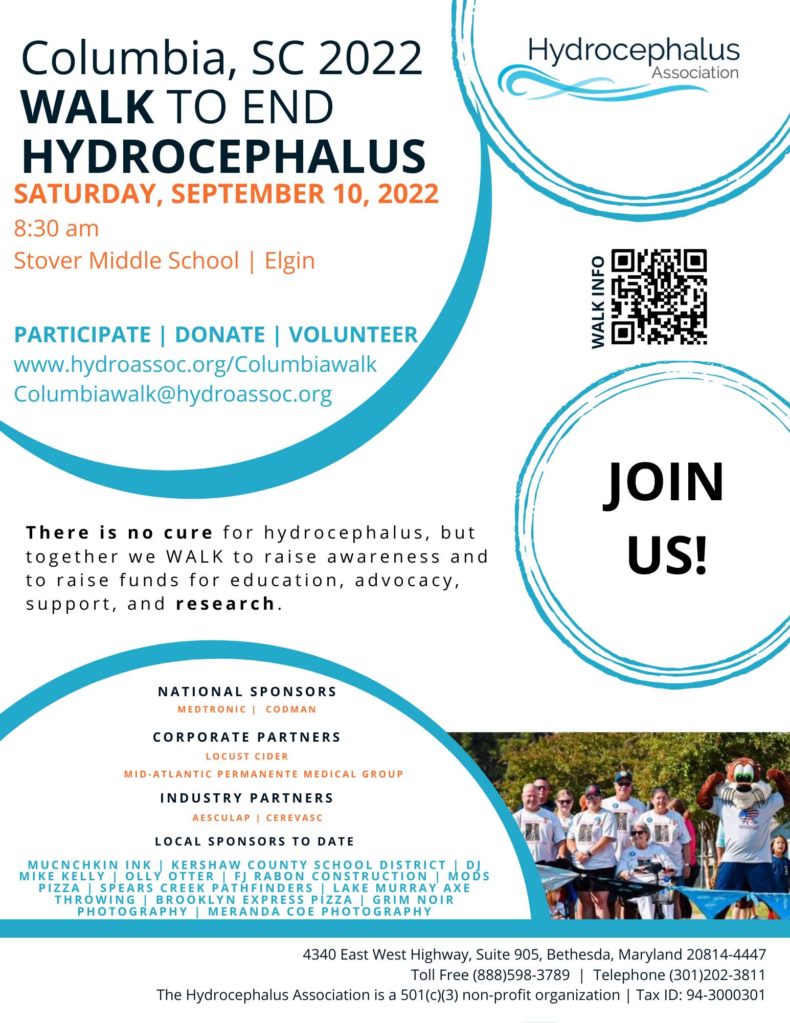 Here are some new posters for this year's WALK, with a QR Code that ...