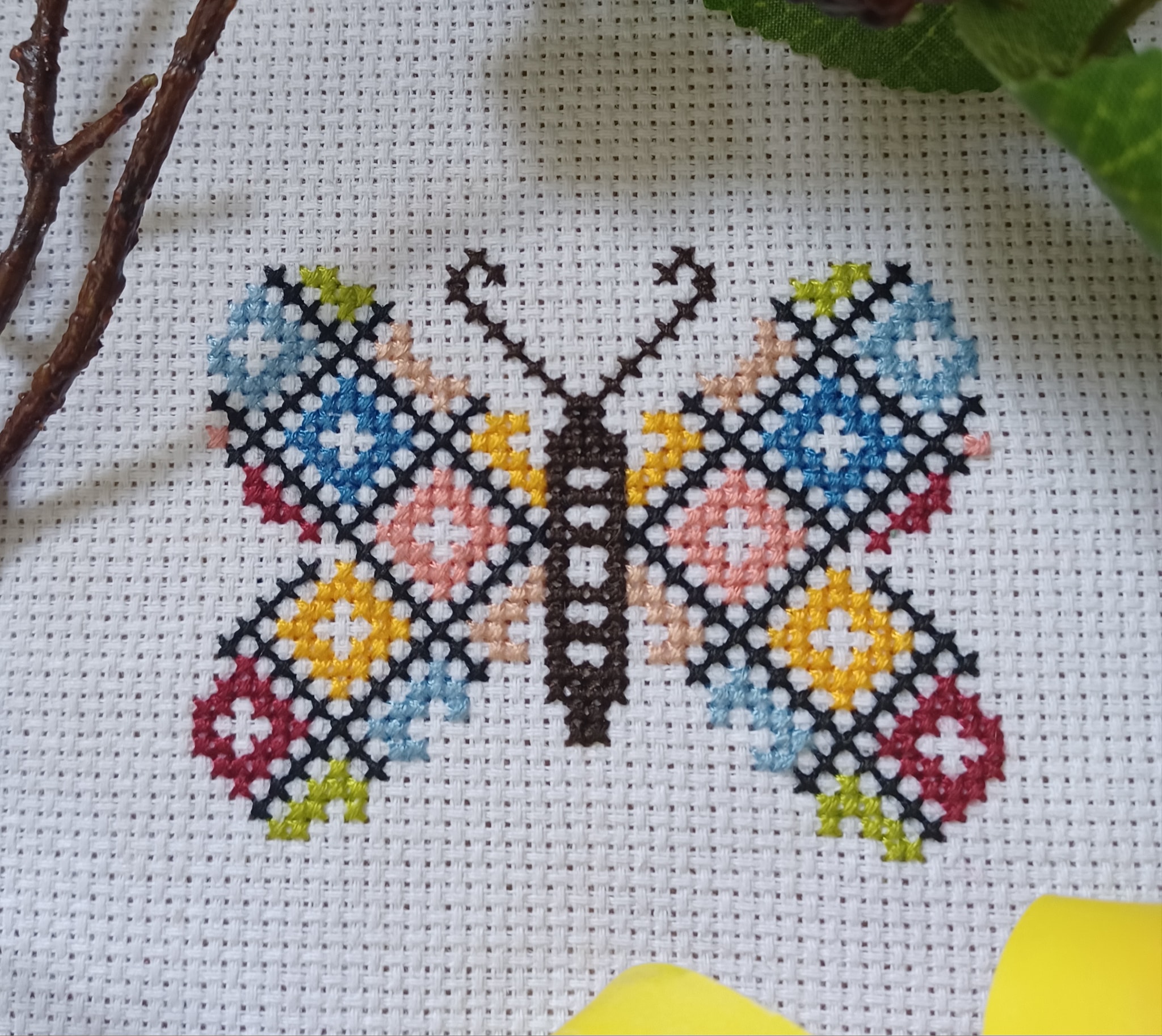Download and stitch this lovely butterfly pattern from our website