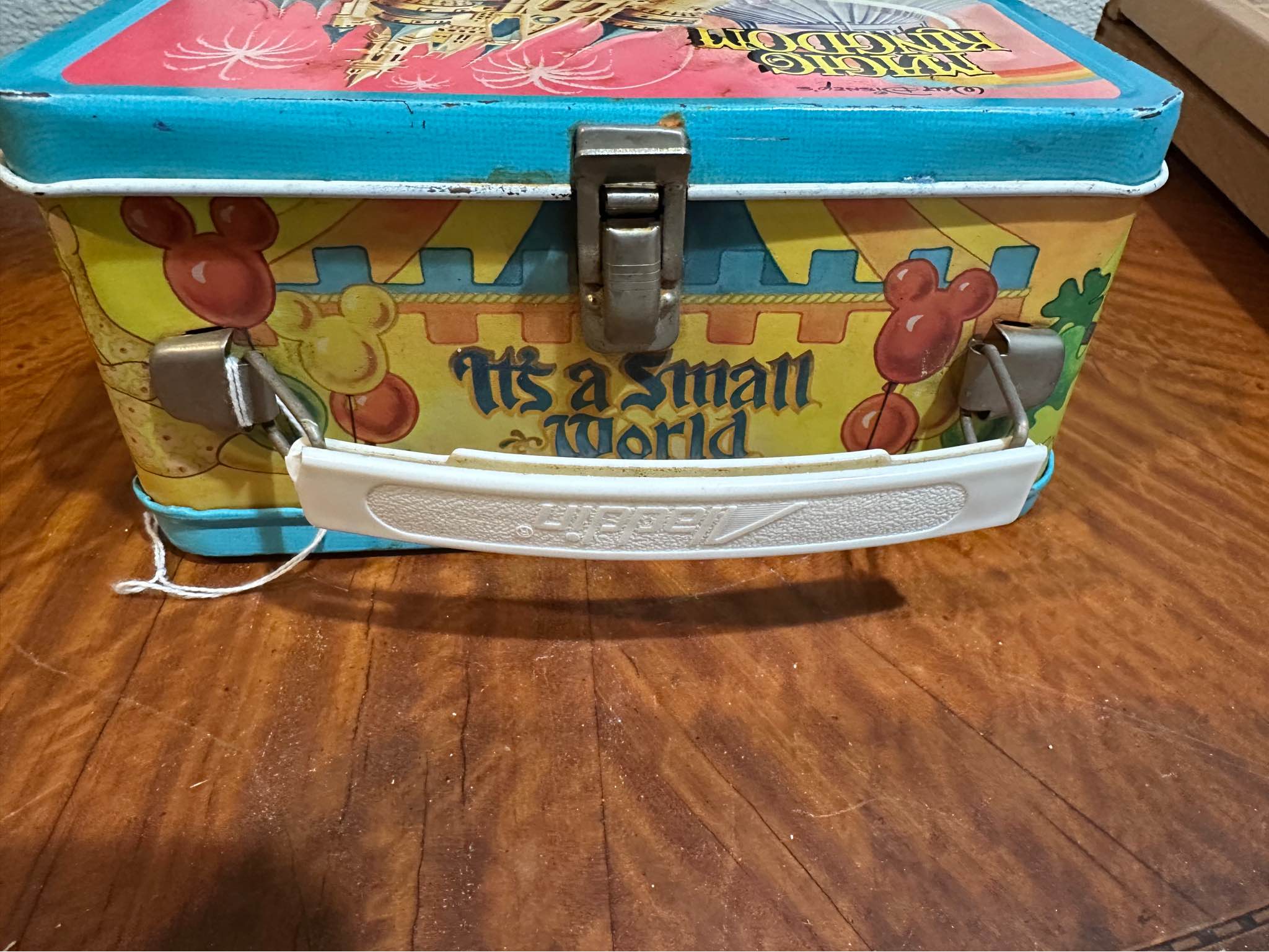 Vintage collectible metal lunch box classic Disney condition good