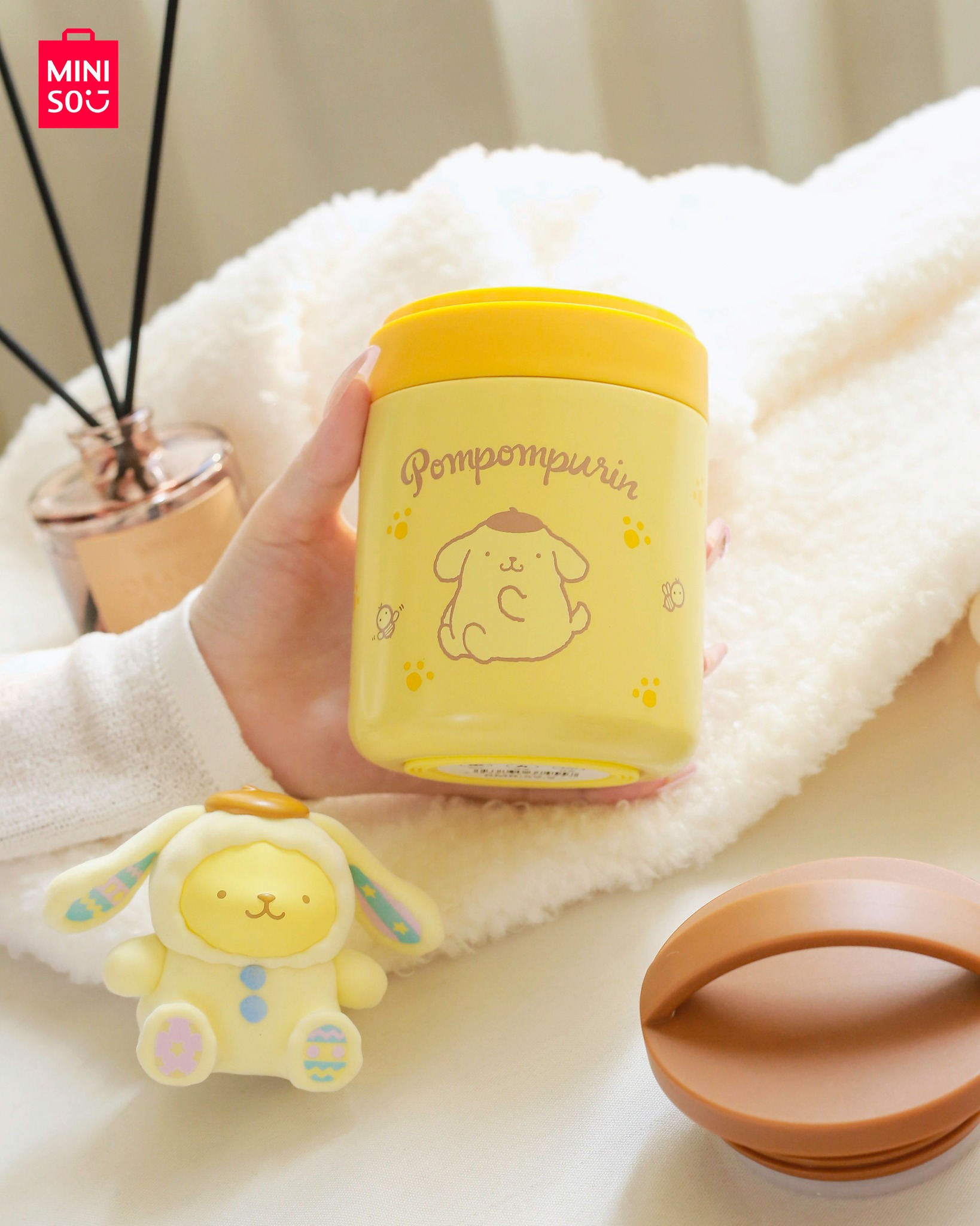 💖💜💙💛New Arrival! Miniso x Sanrio Insulated Jug, hot water is