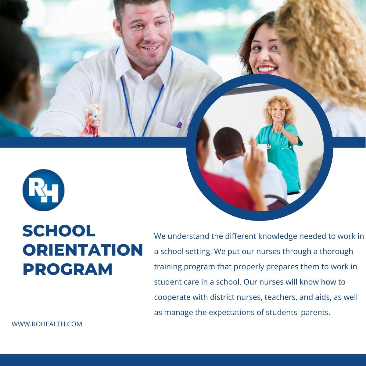 Ro Health LLC - Our school orientation program will leave...