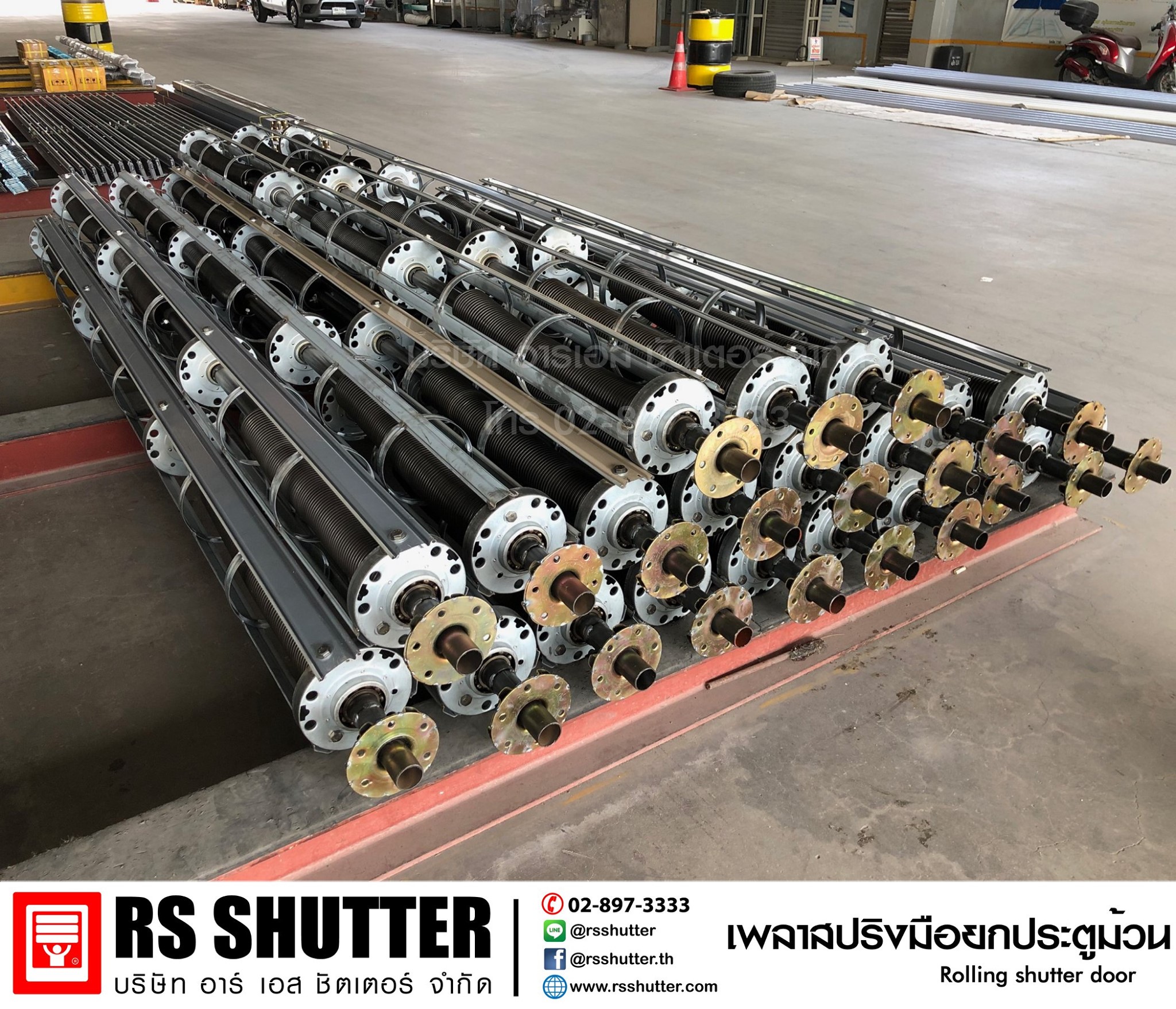 RS shutter - สินค้าประตูเหล็กม้วนรอพร้อมจัดส่ง... | Facebook
