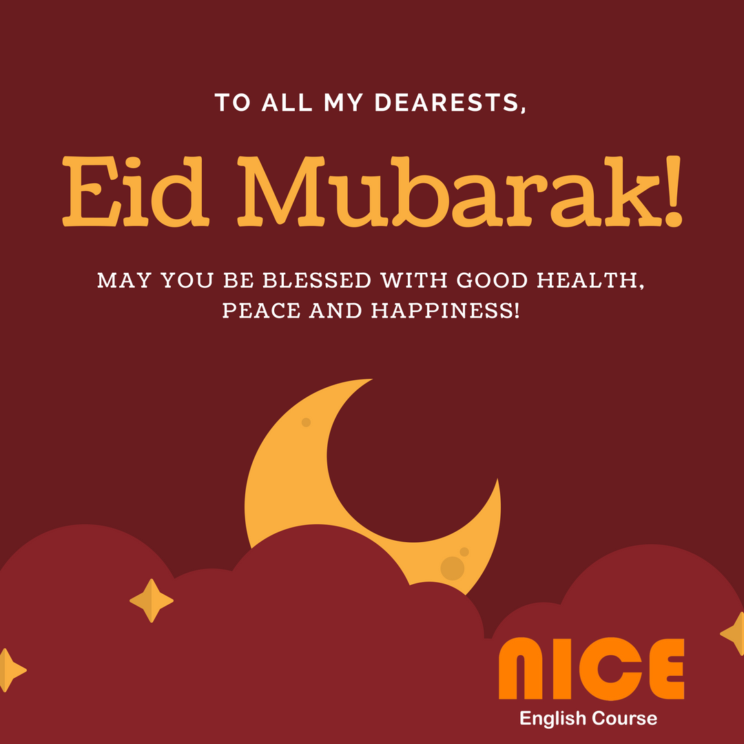 Eid Mubarak Nice English Course Facebook