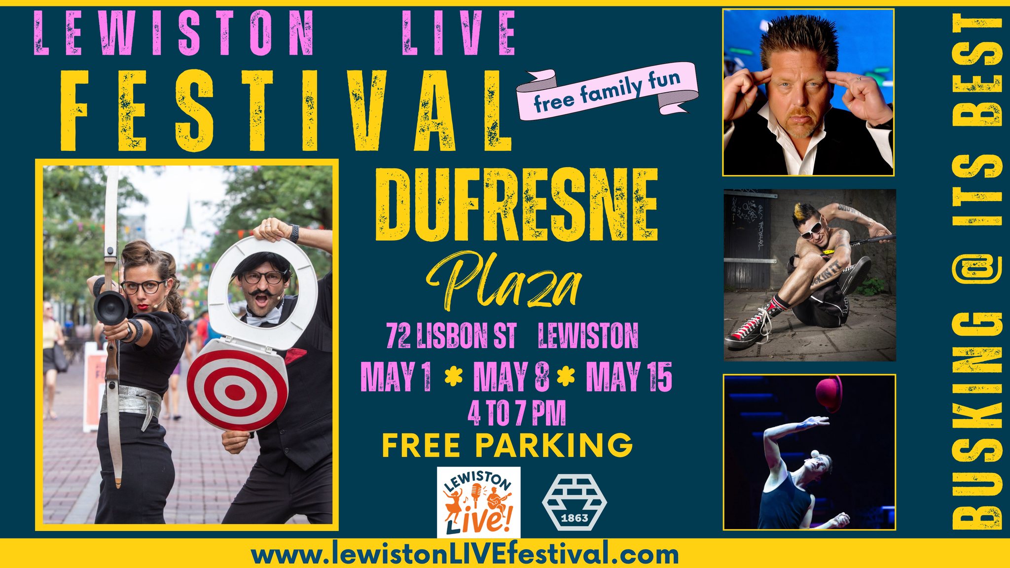 Lewiston Live Busking Festival