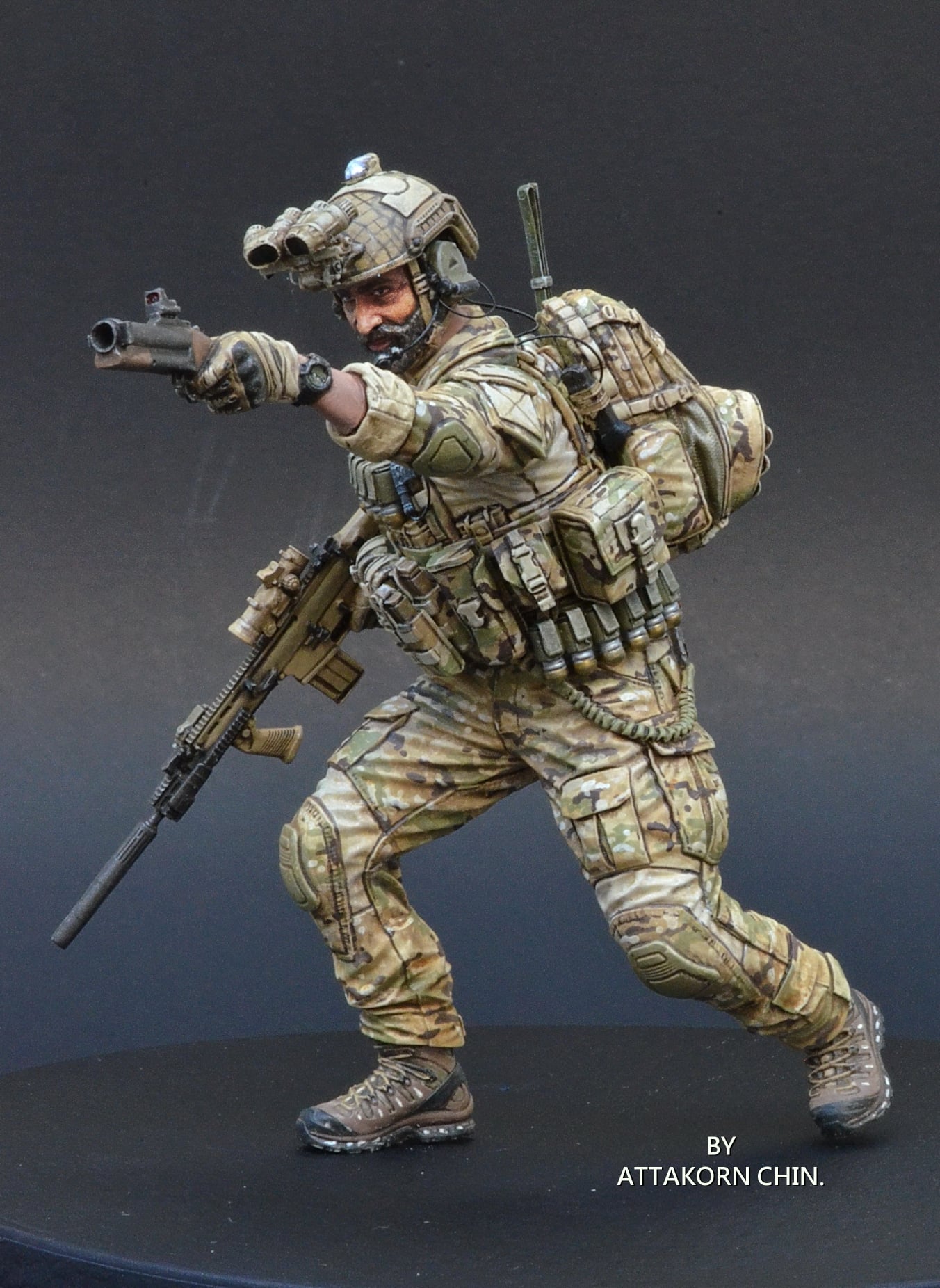 No.52 Navy sealsスナイパーフィギュア