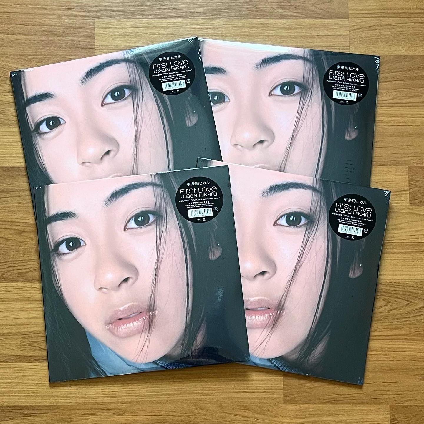 Utada Hikaru : First Love (JP) 2LP Vinyl Reissue 2022 แผ่นละ 2000