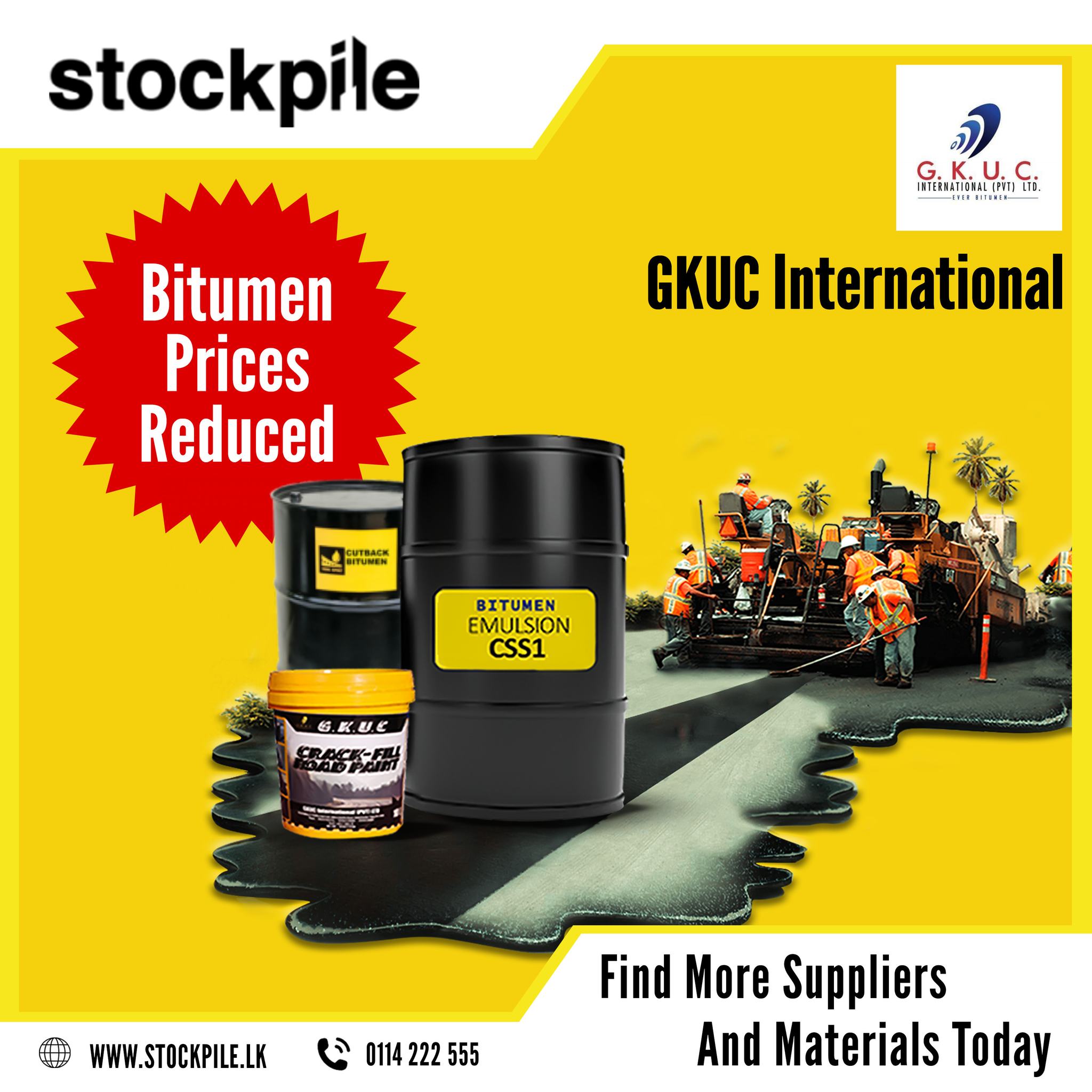 Stockpile - Attention! Exciting news for the construction...
