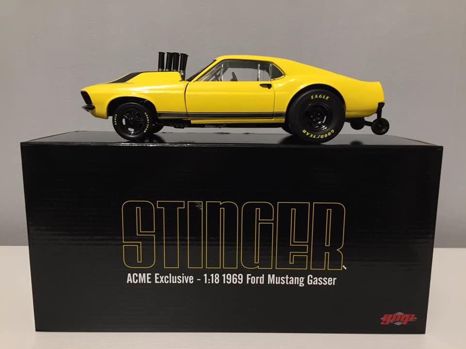 Ohio George Montgomery's 1967 Malco Mustang Gasser diecast model