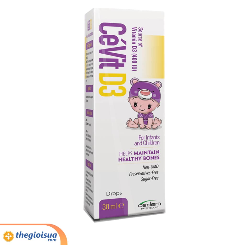CéVit D3 Drops 30ml - Thực phẩm bổ... - Thế Giới Sữa Cầu Gồ | Facebook