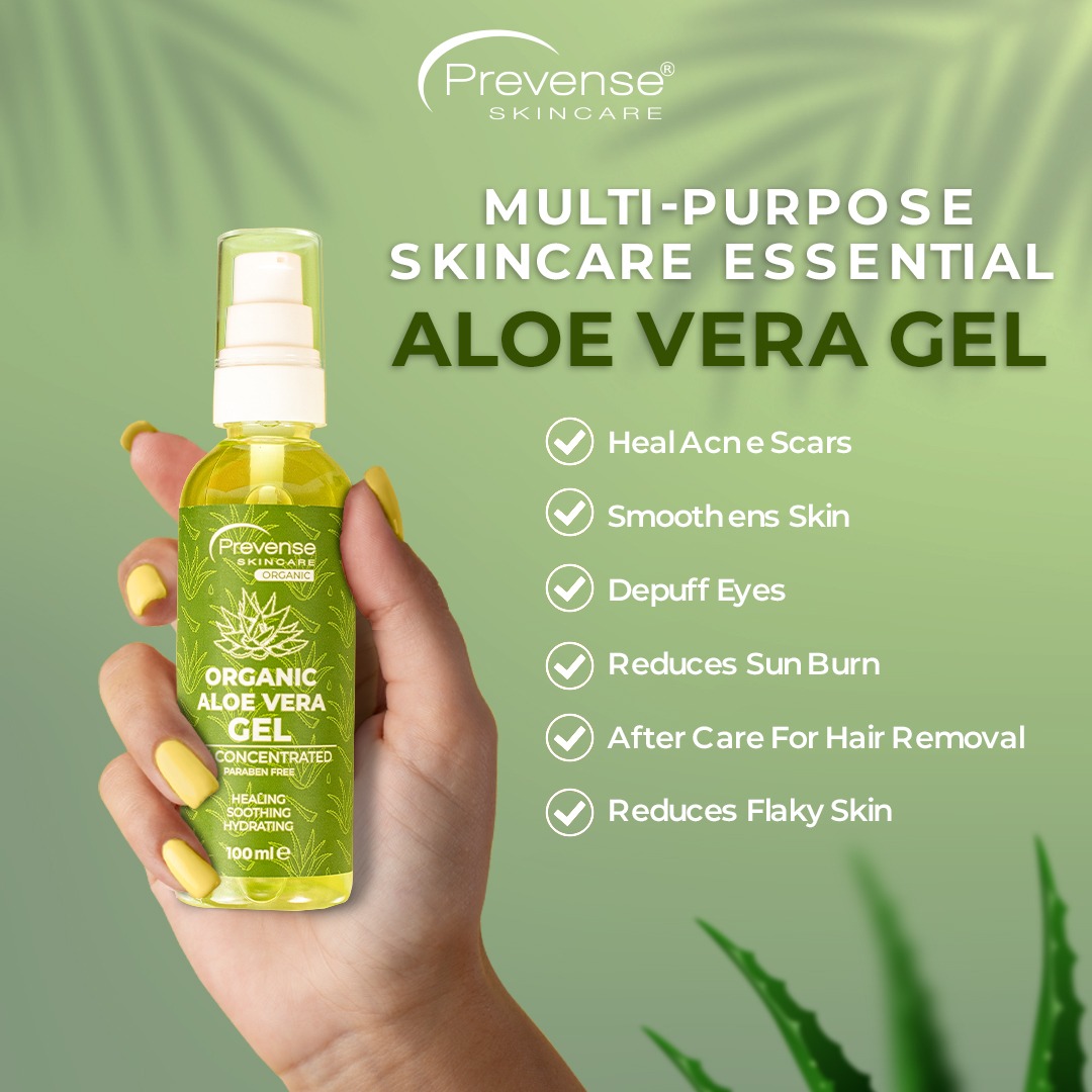 Prevense Skincare - ස්වභාවික කෝමාරිකා සාරය මුසු වුනු Aloe Vera Gel එක ...