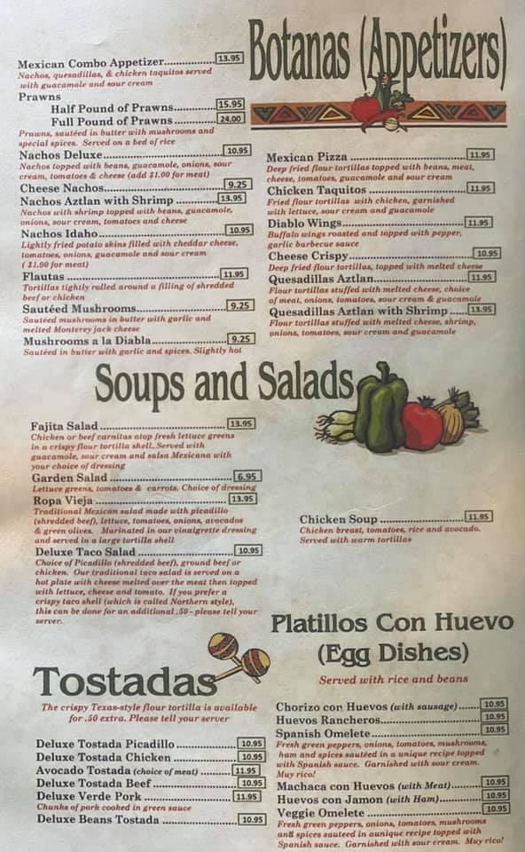 Aztlan Mexican Restaurant | Reedsport OR