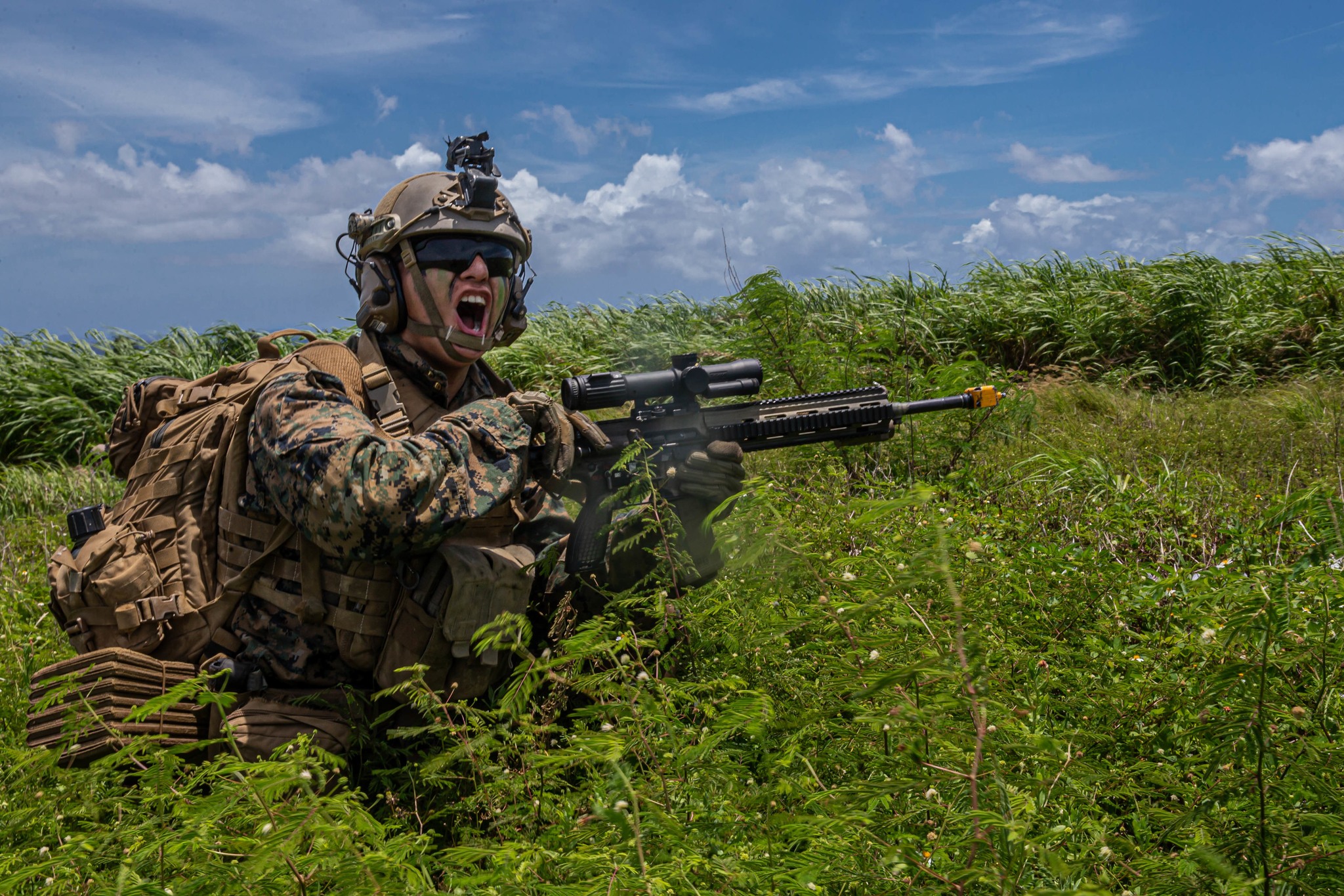 3rd MARDIV| Marines Conduct Helicopter Raid ? Camp Schwab 