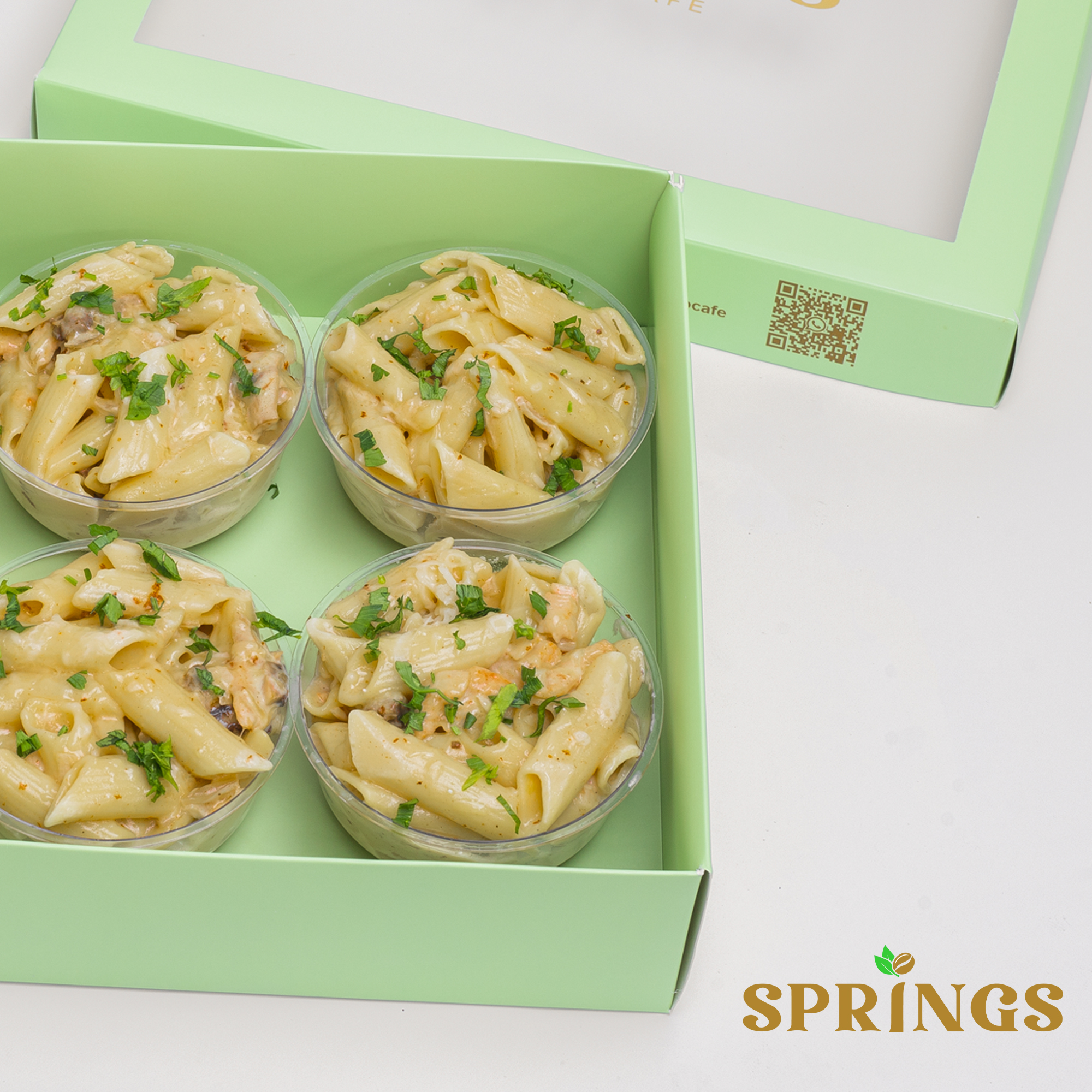 Springs - 🍝 Mini Pasta Box: Big flavors in a little package! Satisfy ...