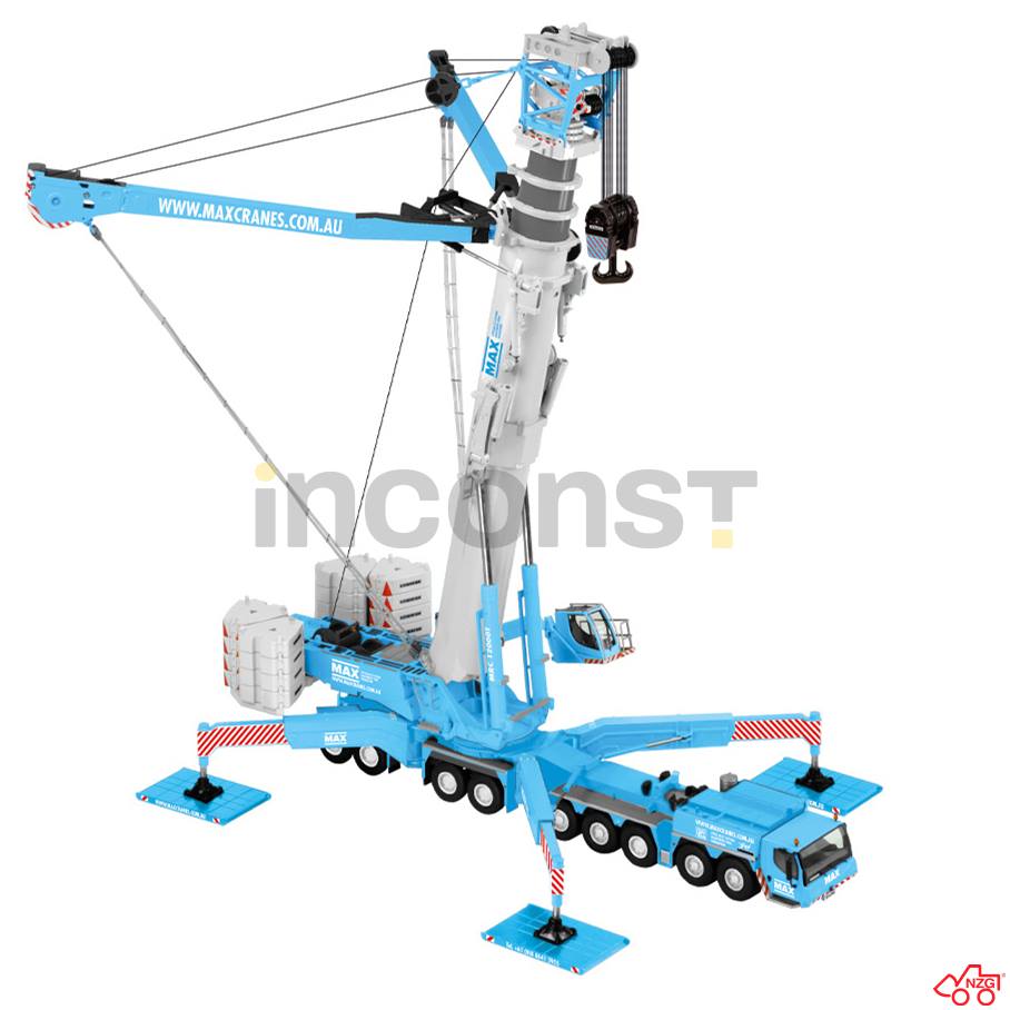 NZG Models - Liebherr LTM11200 + 54m Luffing Jib 