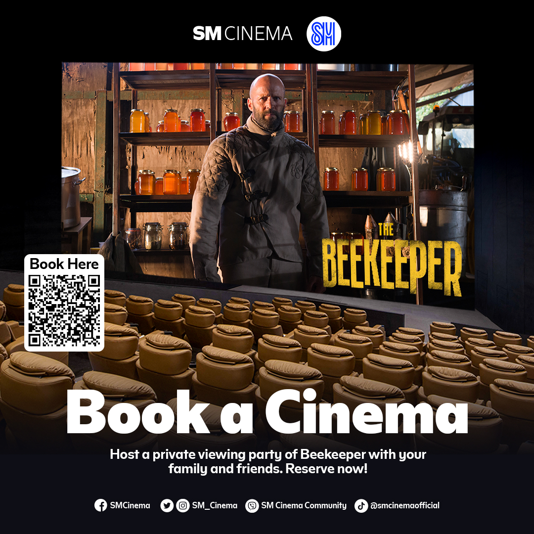 SM Cinema - Arrange a private screening of "The Beekeeper"... | Facebook