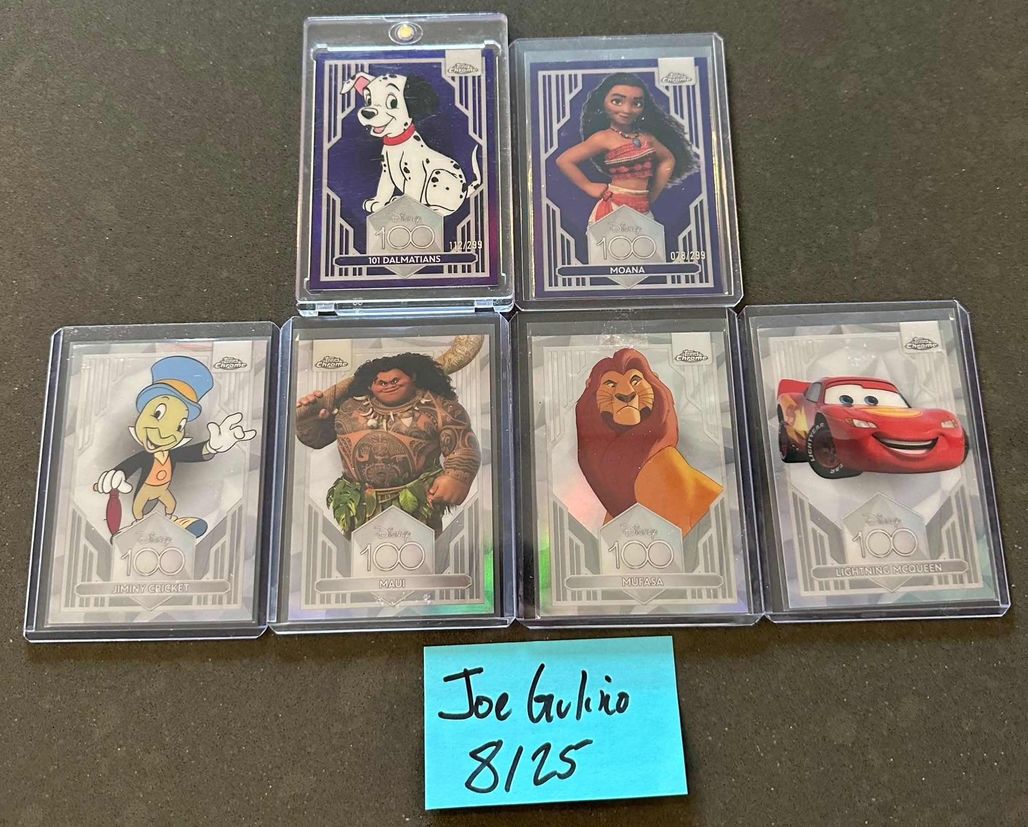 Topps Chrome Disney100 RUSSELL purple299 Dm @mike_brach if you're
