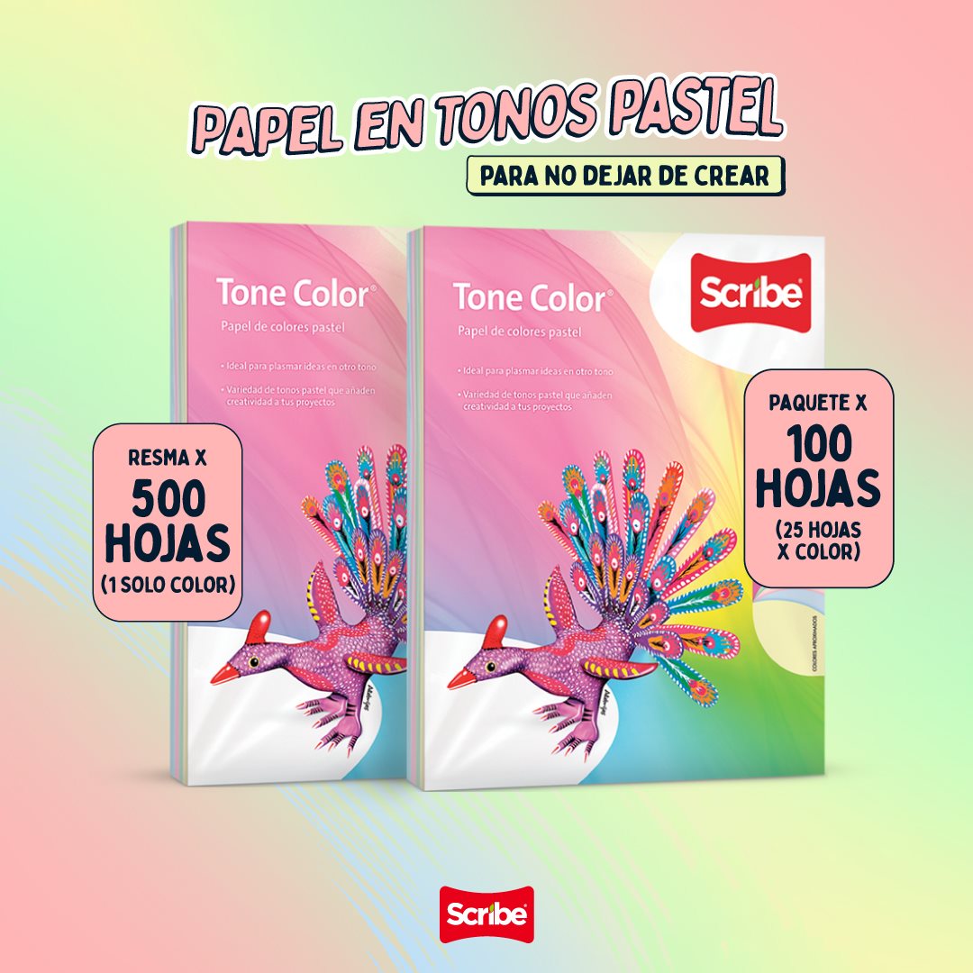 Scribe - ¿Ya conoces Scribe Tone Color? 👀 Es un papel...