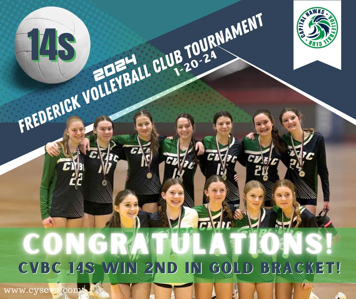 Congratulations to our... - Capital Volleyball Club CVBC