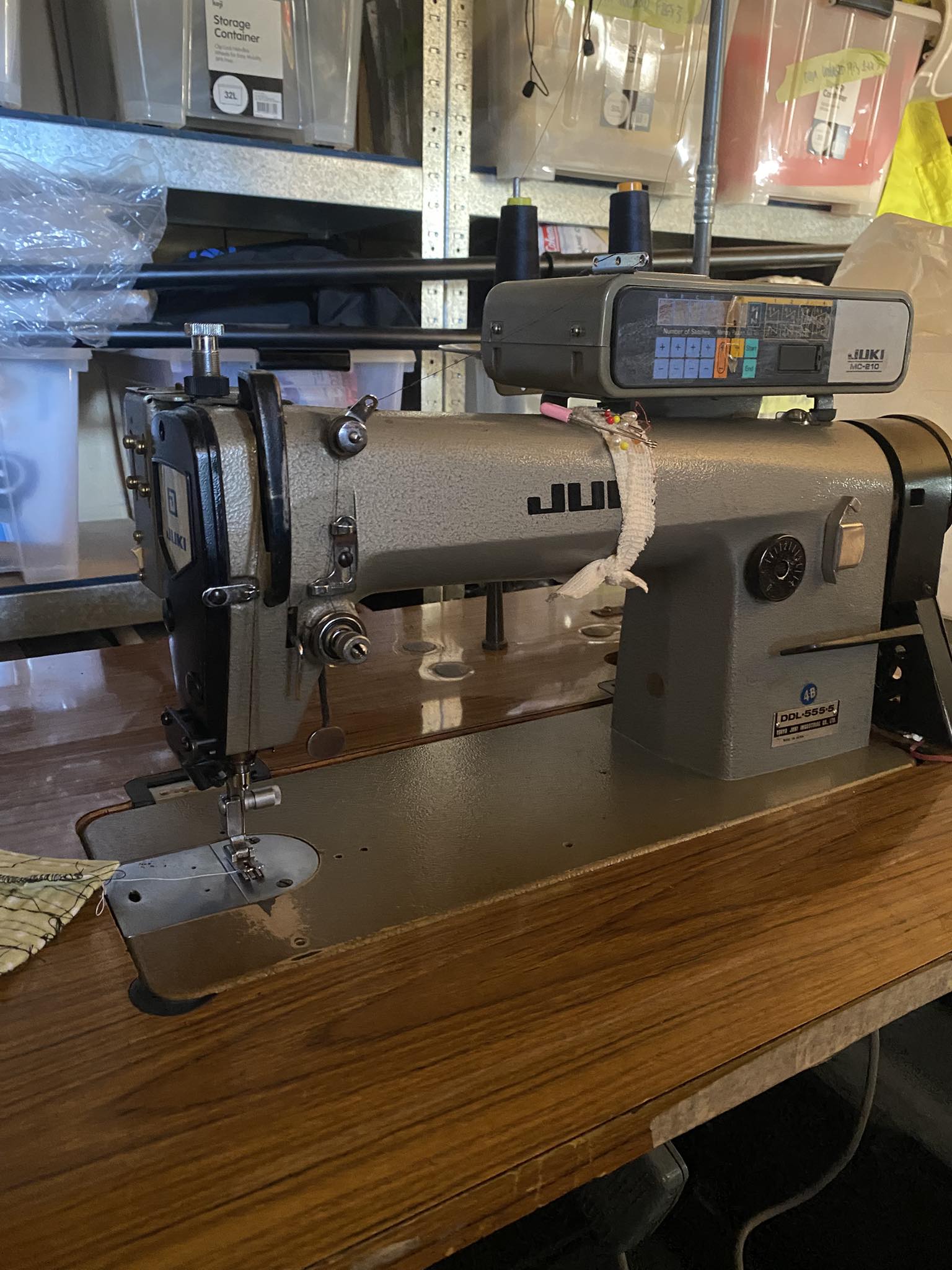 3 Industrial Sewing Machines from 80's/90's