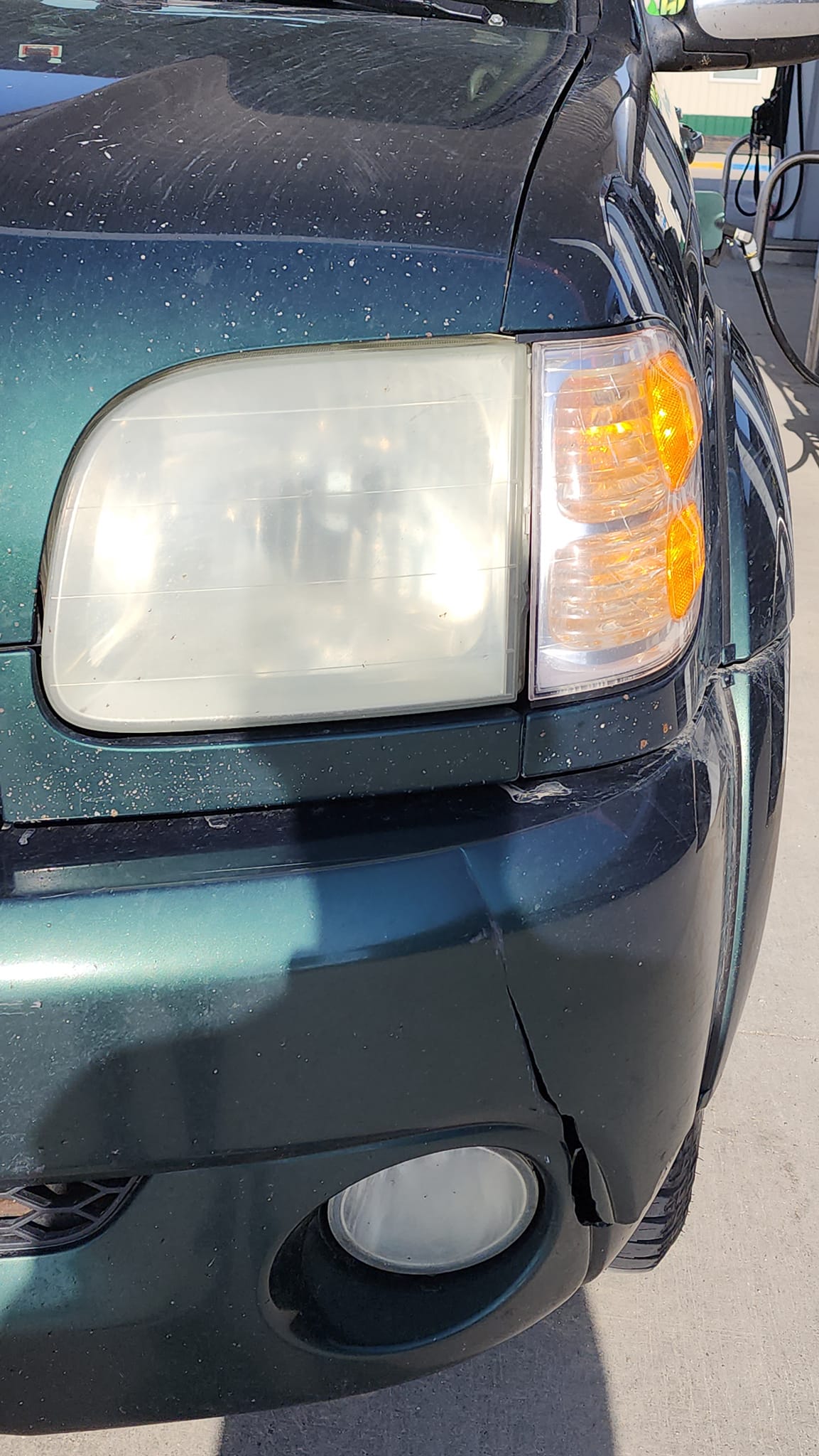 Smoke Tinted 2001-2004 Toyota Tacoma Headlight Corner Light Assembly Left Right