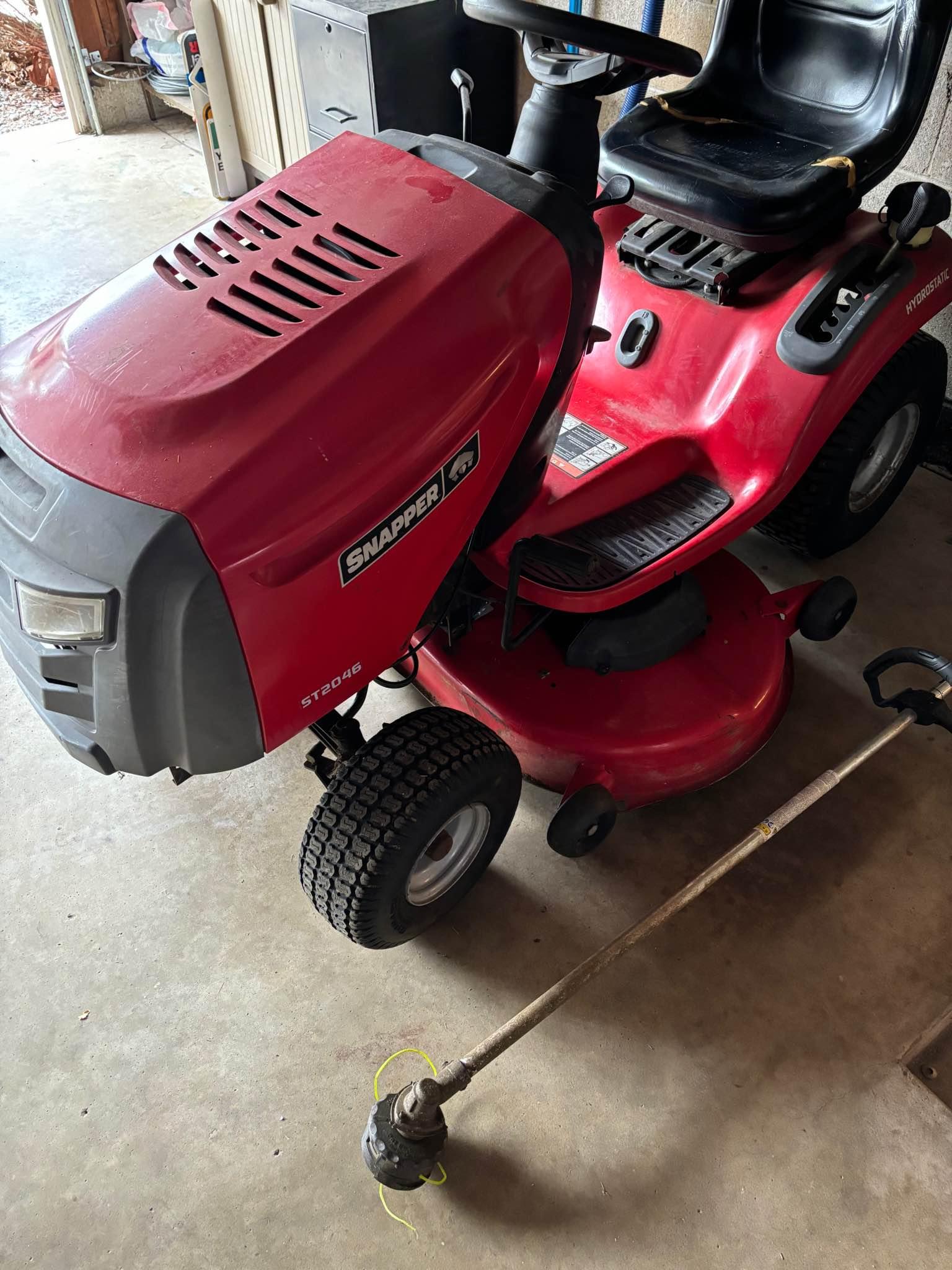 Snapper riding lawn mower 46 inch cut - Lawn Mowers - Washington, West ...