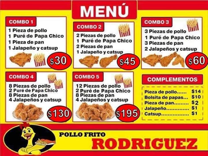 Pollo frito Rodríguez