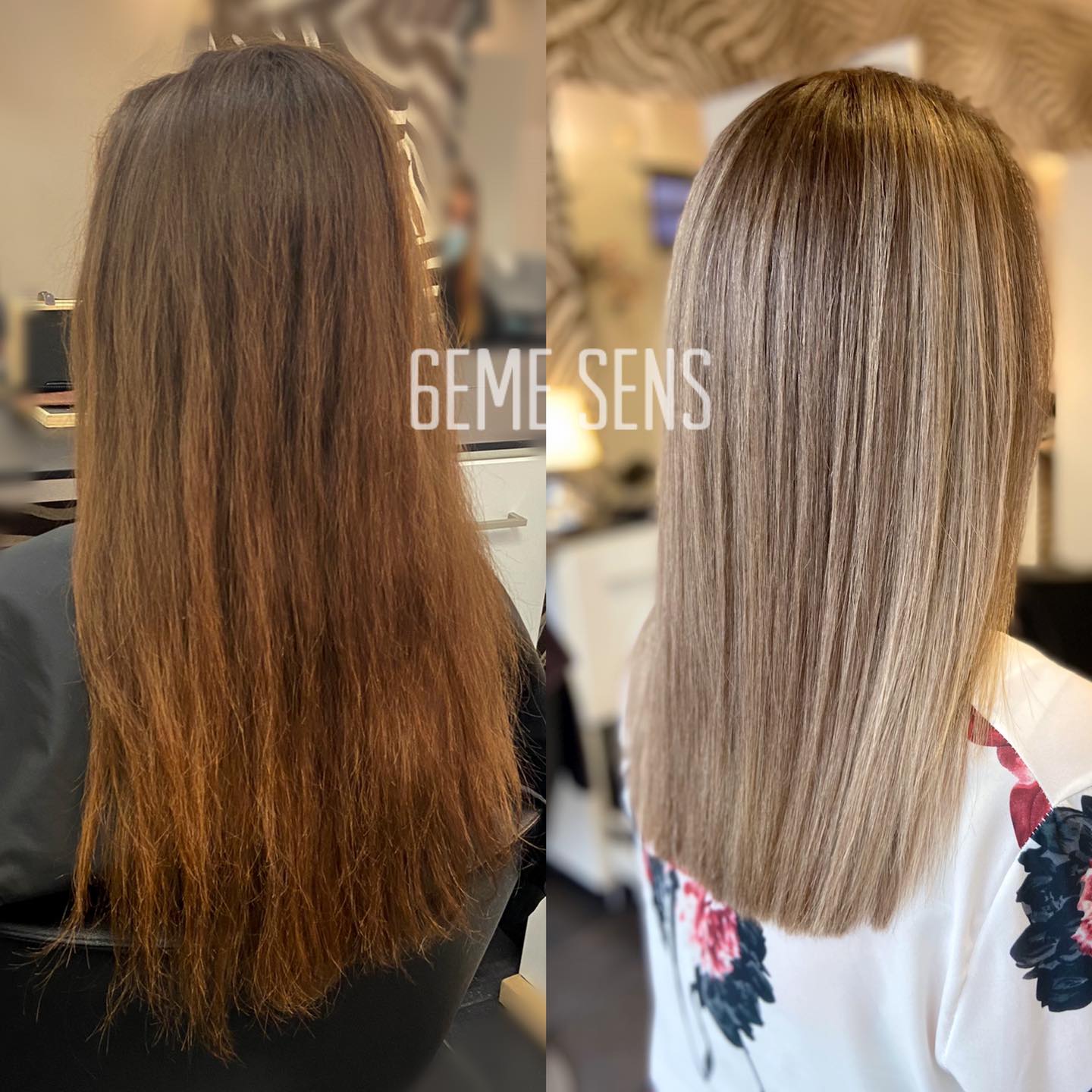 Balayage Miel Sur Cheveux Bruns Avant Après