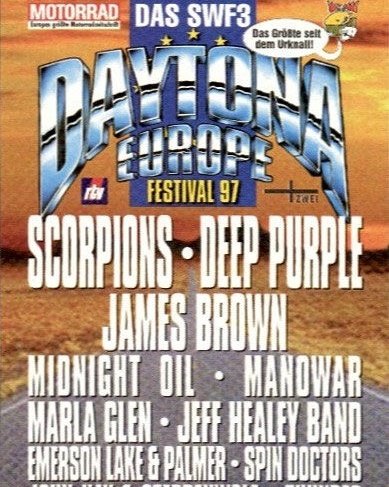 Did you know that in July 1997 #MANOWAR and the #godfatherofsoul