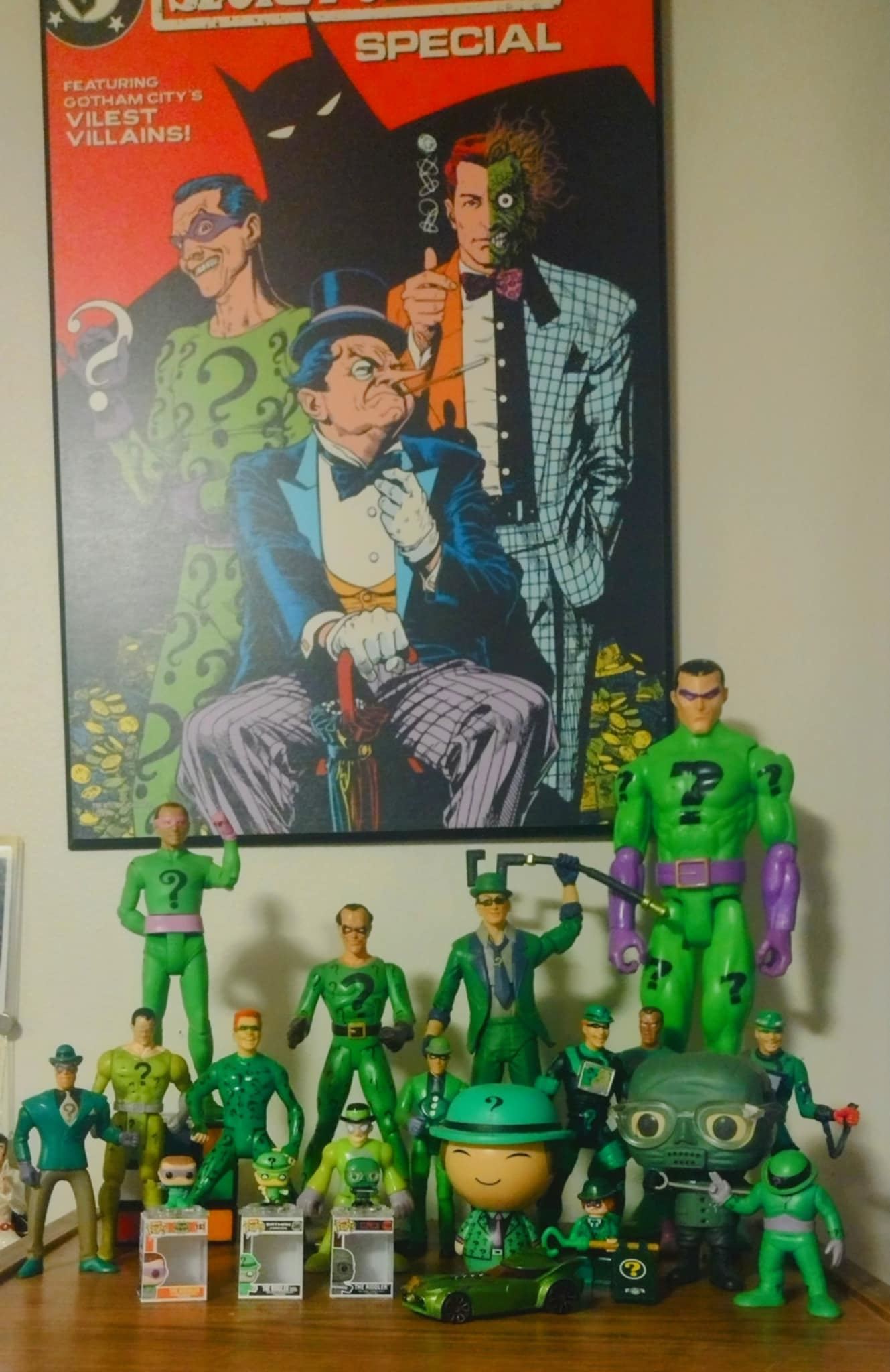 The Riddler | # Riddler green toys are the best | Facebook