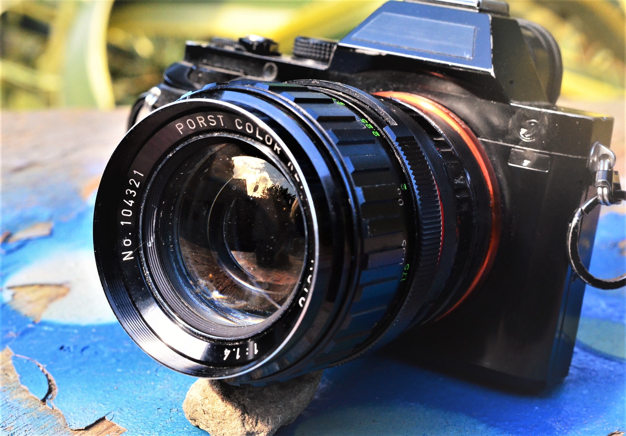Porst Color Reflex MC Auto 55mm f1.4 M42 | 📸 Sony Alpha 7 II at 1.4