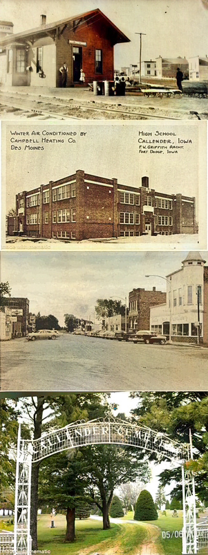 FORT DODGE IOWA MEMORIES, STORIES, PHOTOS | Callender, Iowa. Main ...