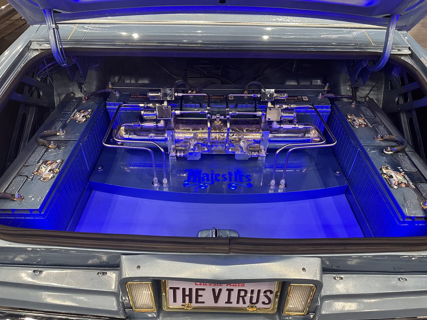 1979 Cadillac Coupe DeVille at the Low Rider Houston Super Show