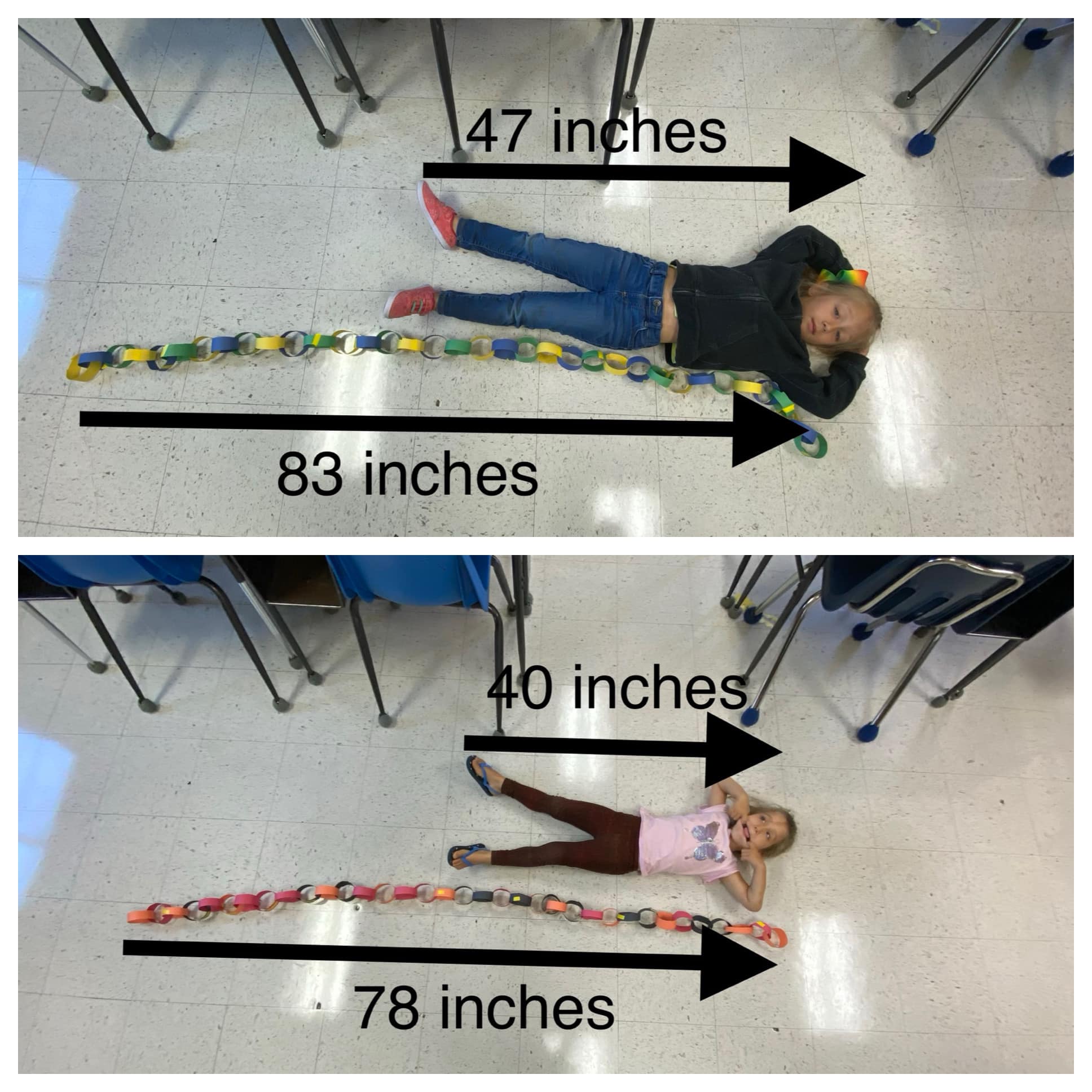 Summer of STEM paper chain... - Grace Lutheran School