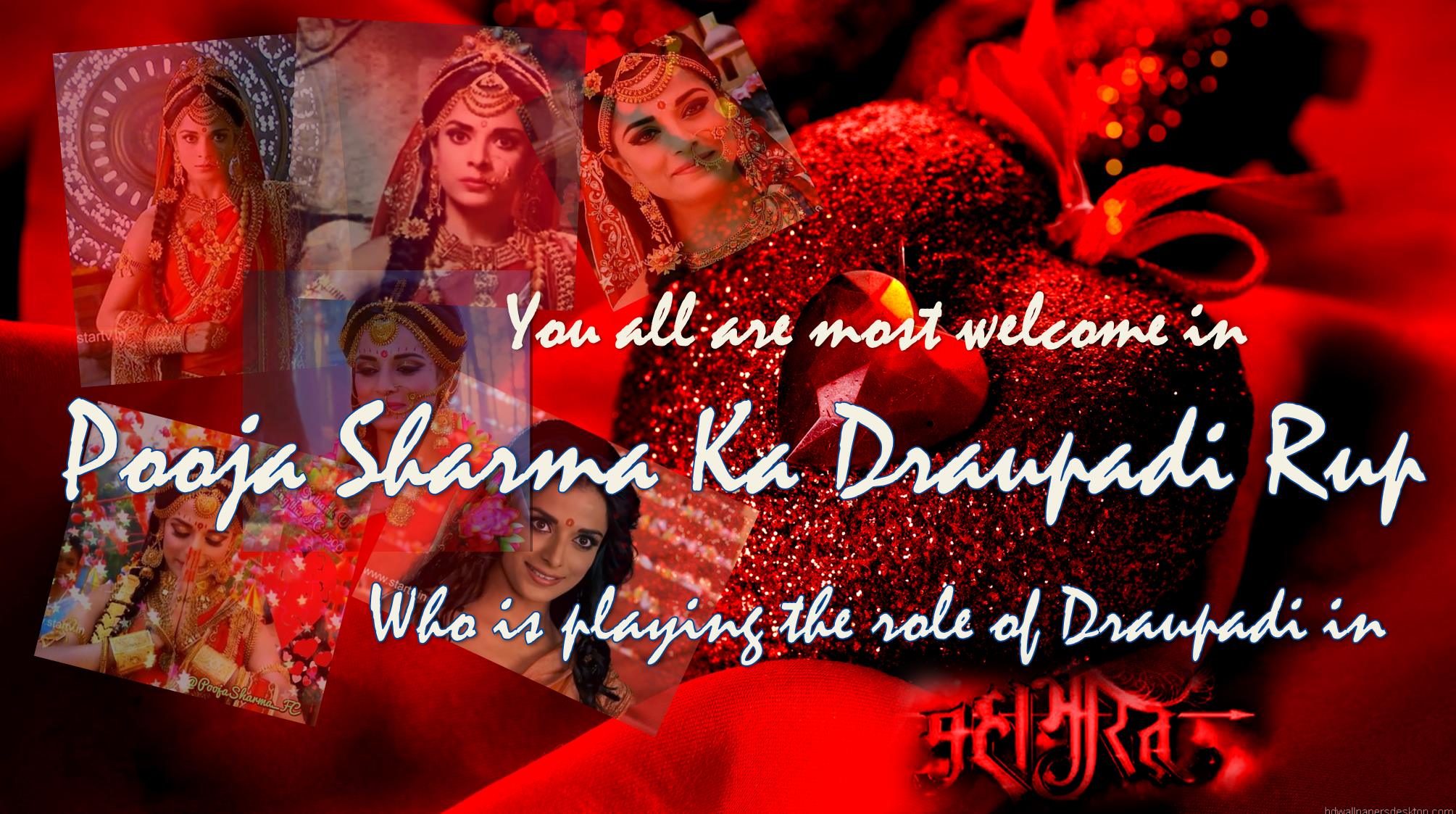 Pooja Sharma Ka Draupadi Rup