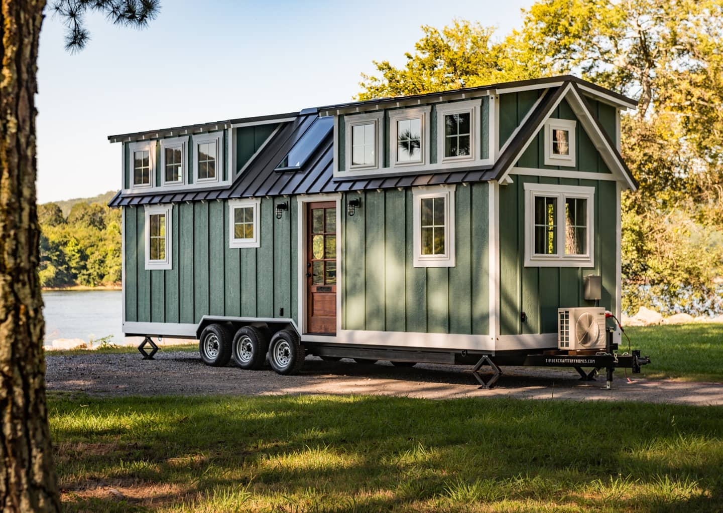 The double lofted Ridgewood is... - Timbercraft Tiny Homes