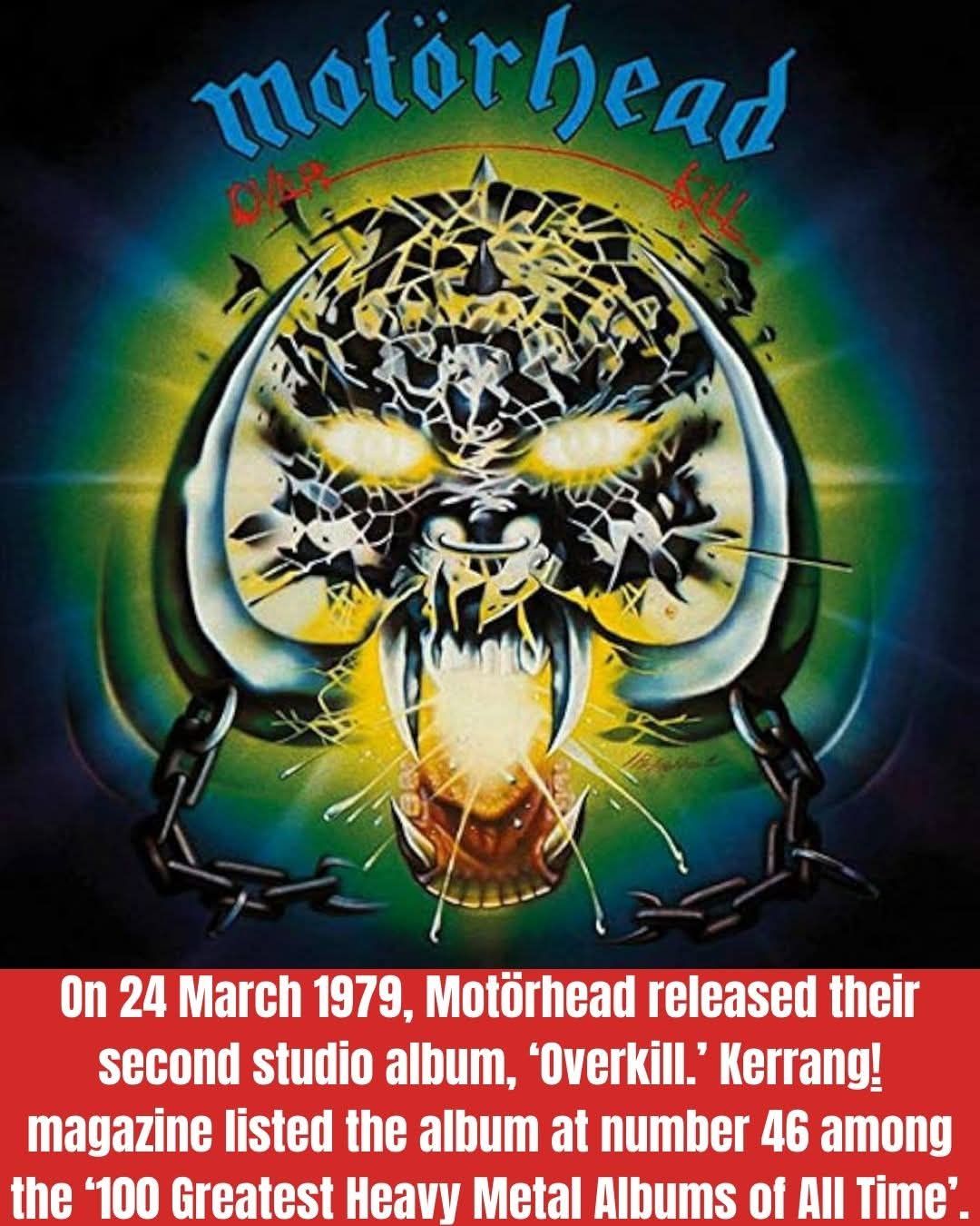 MOTORHEAD - Overkill One of their best!!!