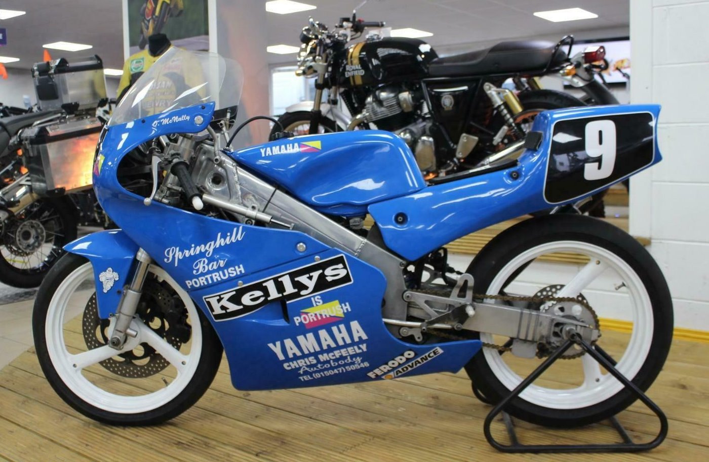 1995 Yamaha TZ125 ex-the late Owen Mcnally - Never as popular as