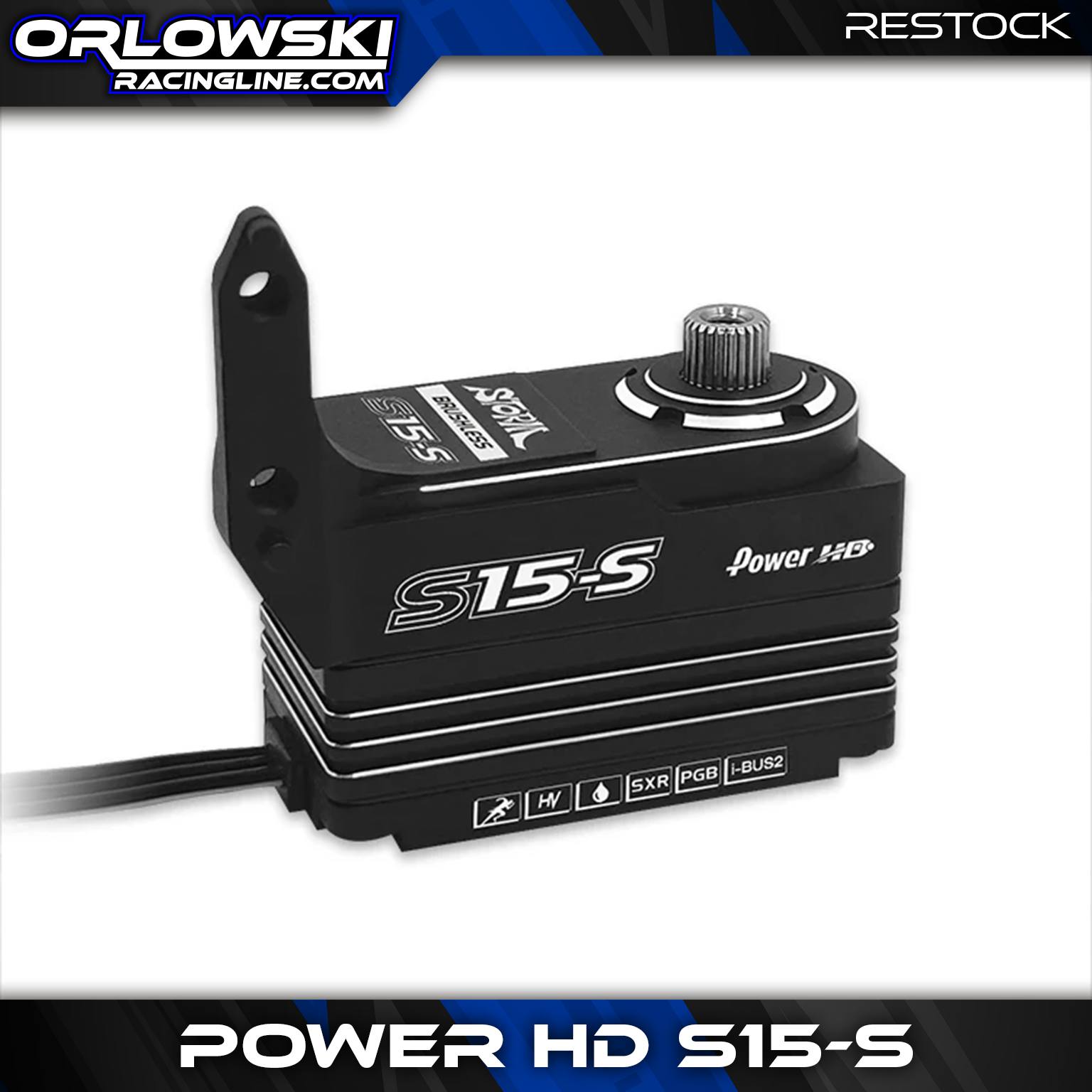 Power HD top-cases for the GTS-2 & S15. Upgrade your servos