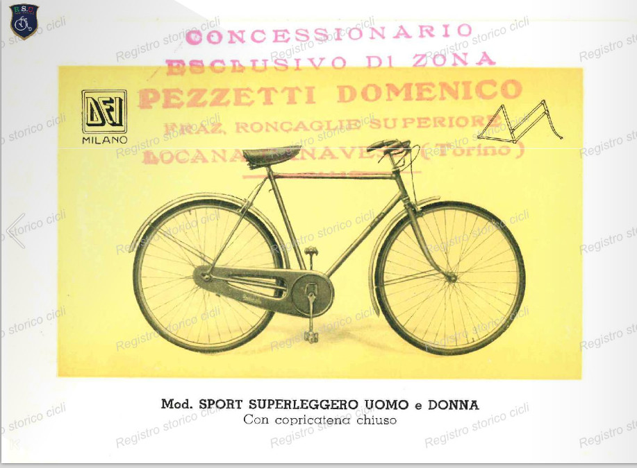 Umberto Dei 1951 Super Leggera Sport bike added to collection