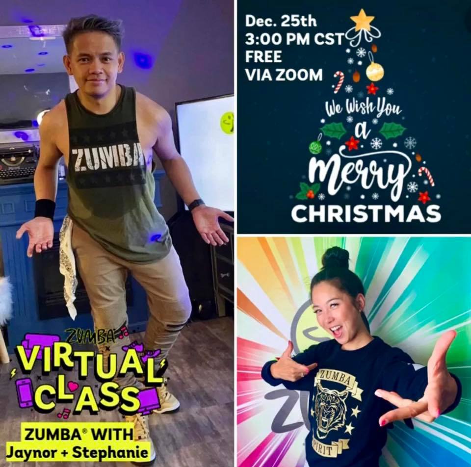 A Christmas Special: Free Zumba Virtual Class with Zin Stephanie O and ...