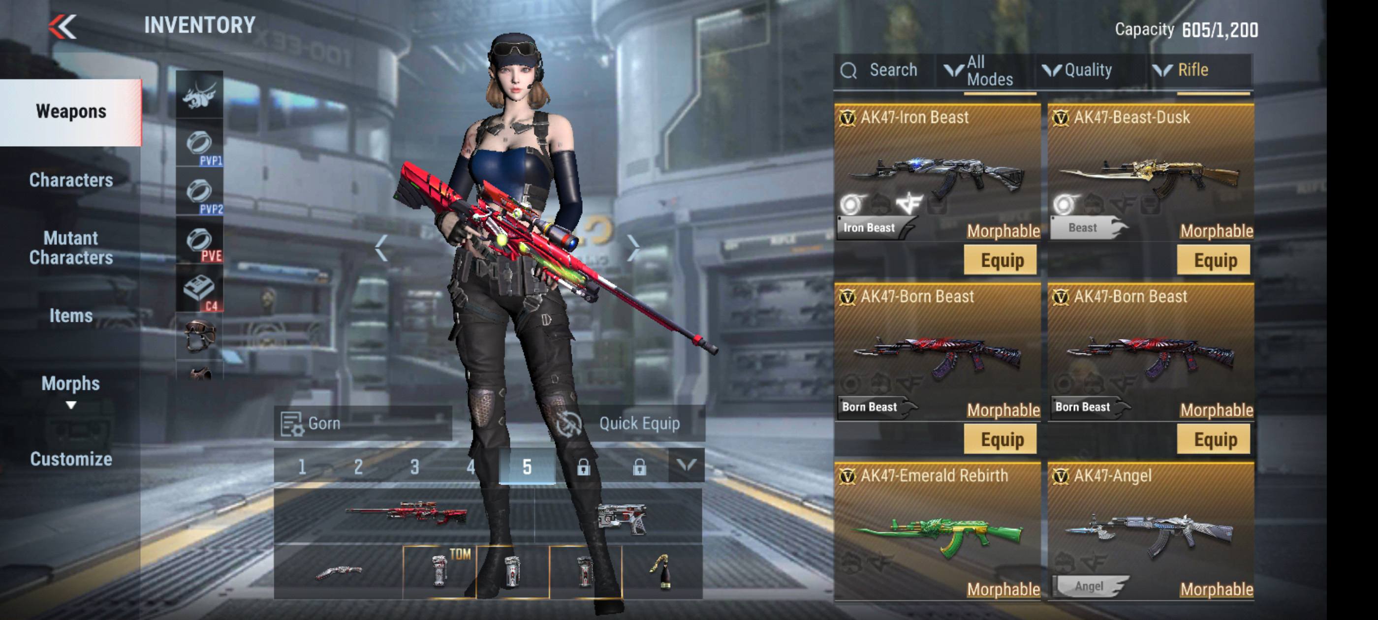 For sale account DM For price Full draw titanium set Rush bundle