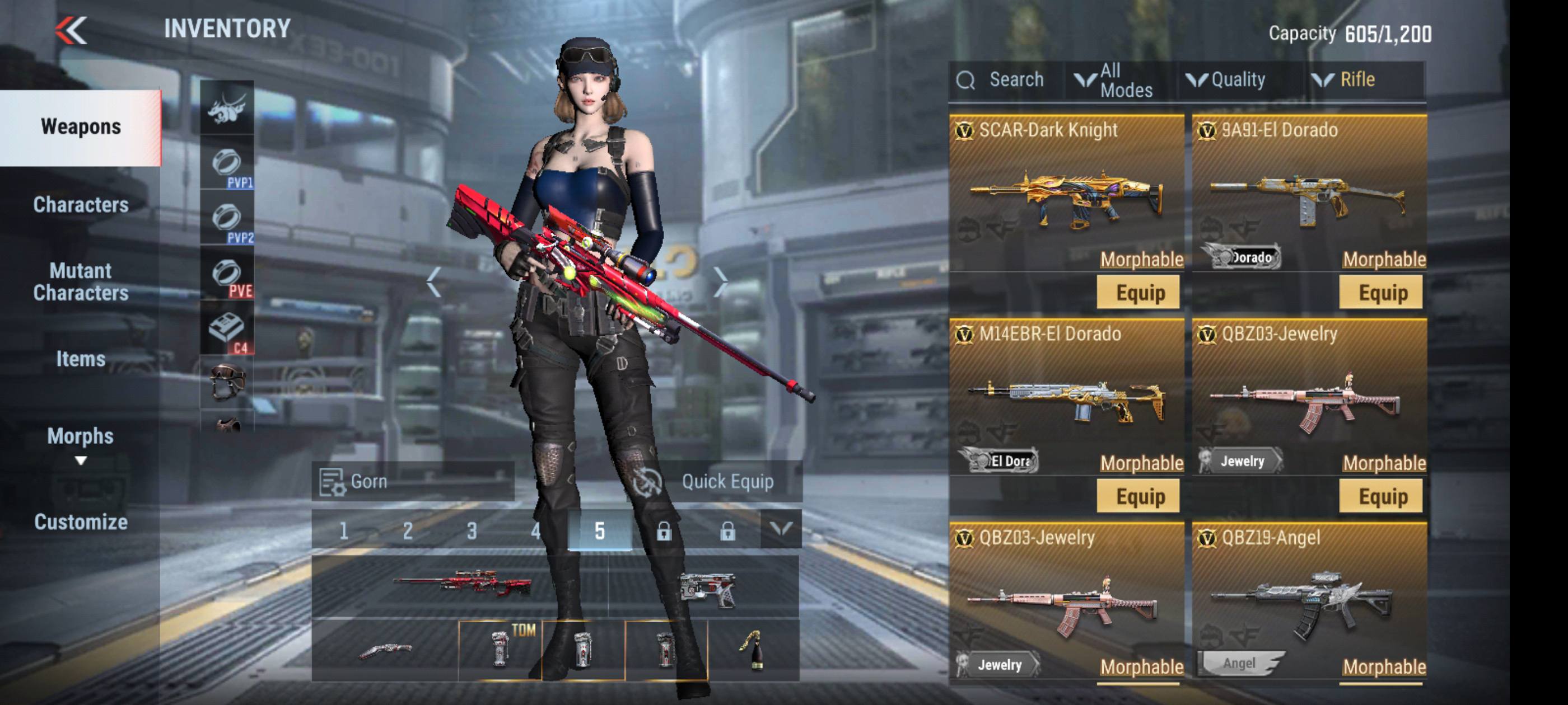 For sale account DM For price Full draw titanium set Rush bundle