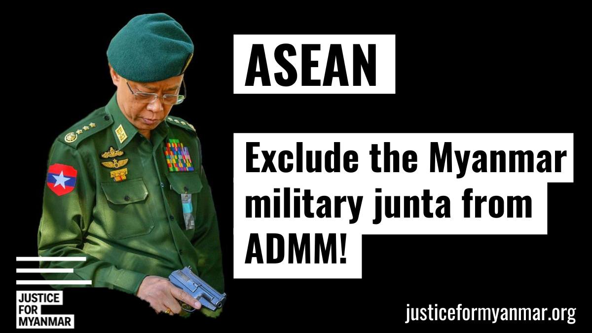 📣 Open Letter to ASEAN defence... - Justice For Myanmar