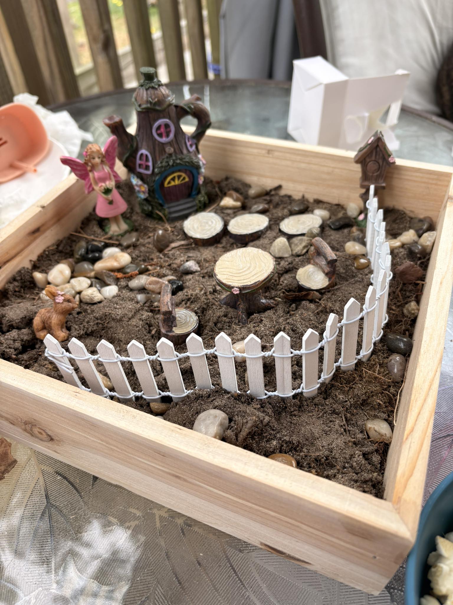 How cute are these 13pc fairy garden sets 😍 all for $12.99 This