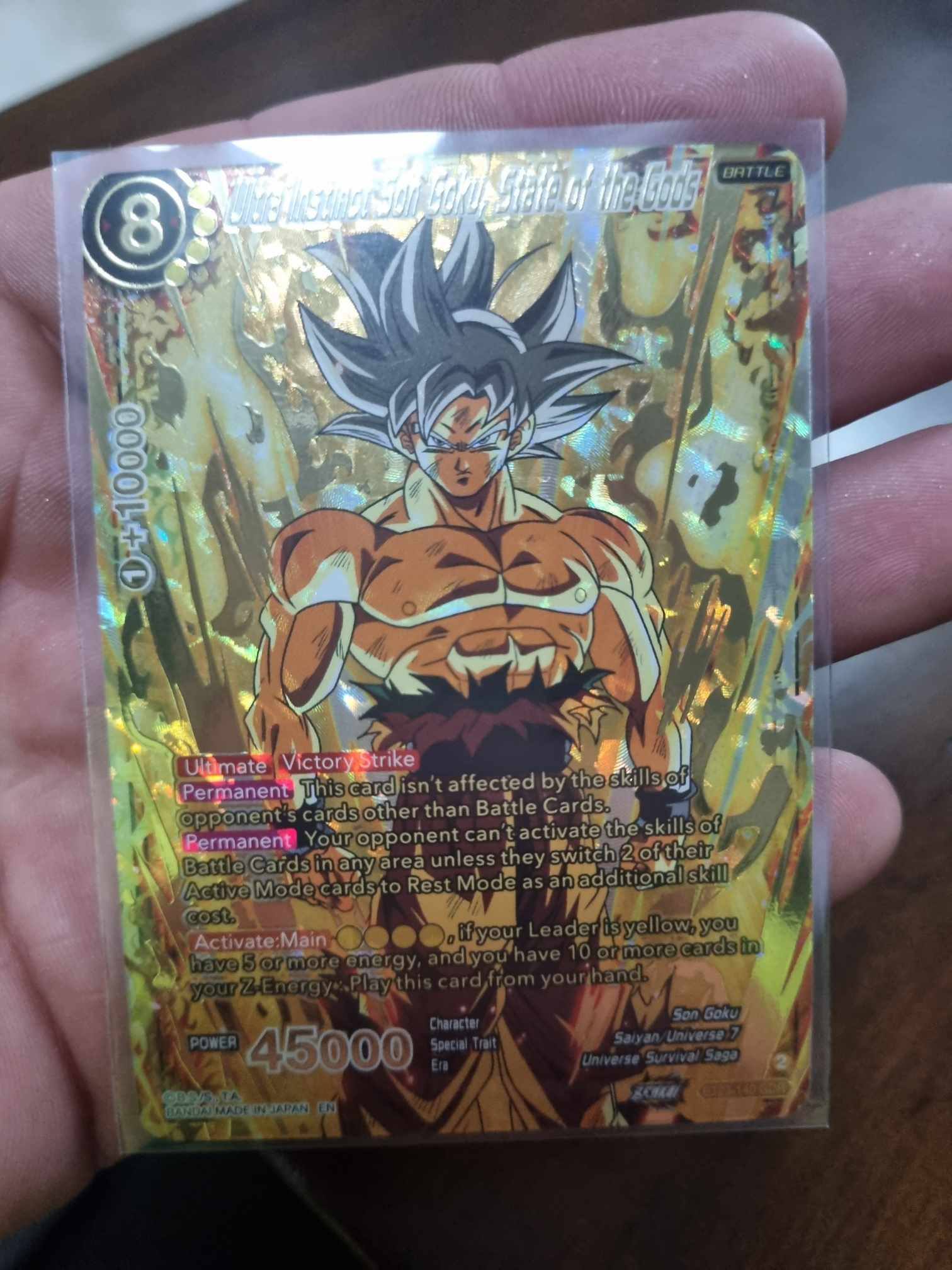 dragon ball super card game victory strike SS4 Son Goku, Vow of BT31-044 SPR All cards will be carefully packed for safe transit Congratulations to Ricky & Viv