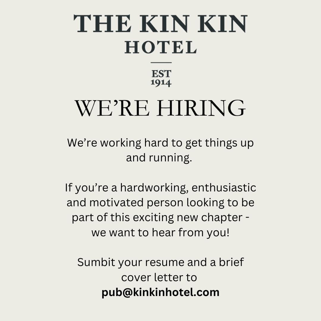 Renovations are ramping up, and we're... - The Kin Kin Hotel | Facebook