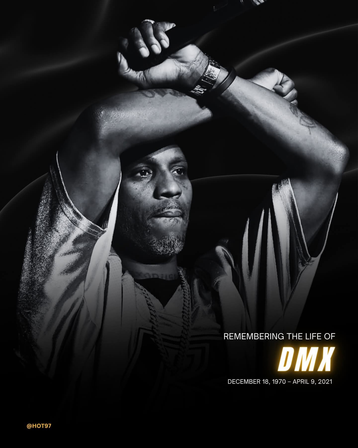 Today we remember the life of the late legend DMX 🕊️🙏